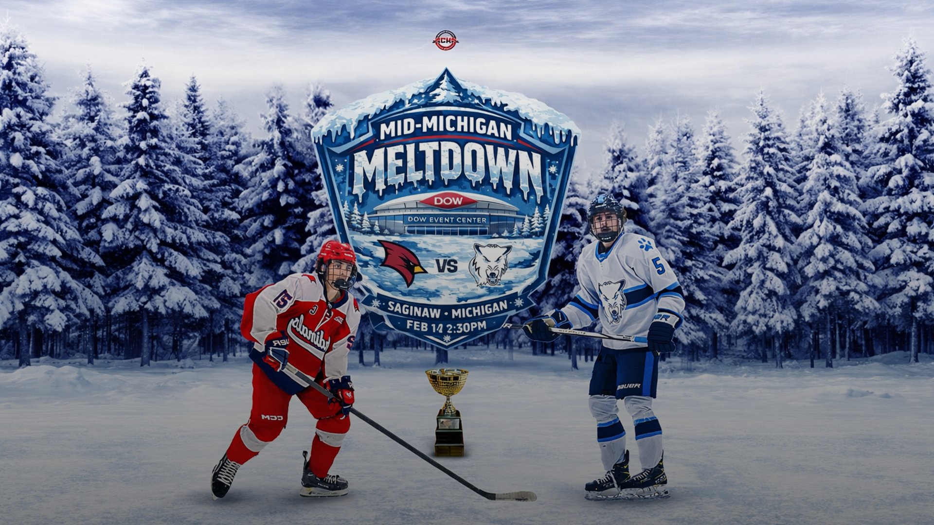 Northwood, Saginaw Valley State Hockey To Launch Mid-Michigan Meltdown Rivalry Series