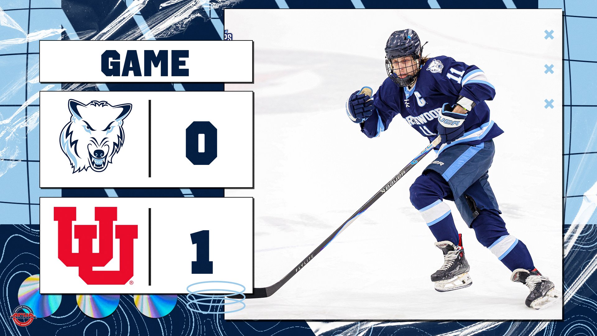 D1 Hockey Falls 1-0 to Utah in ACHA National Championship Opening Round
