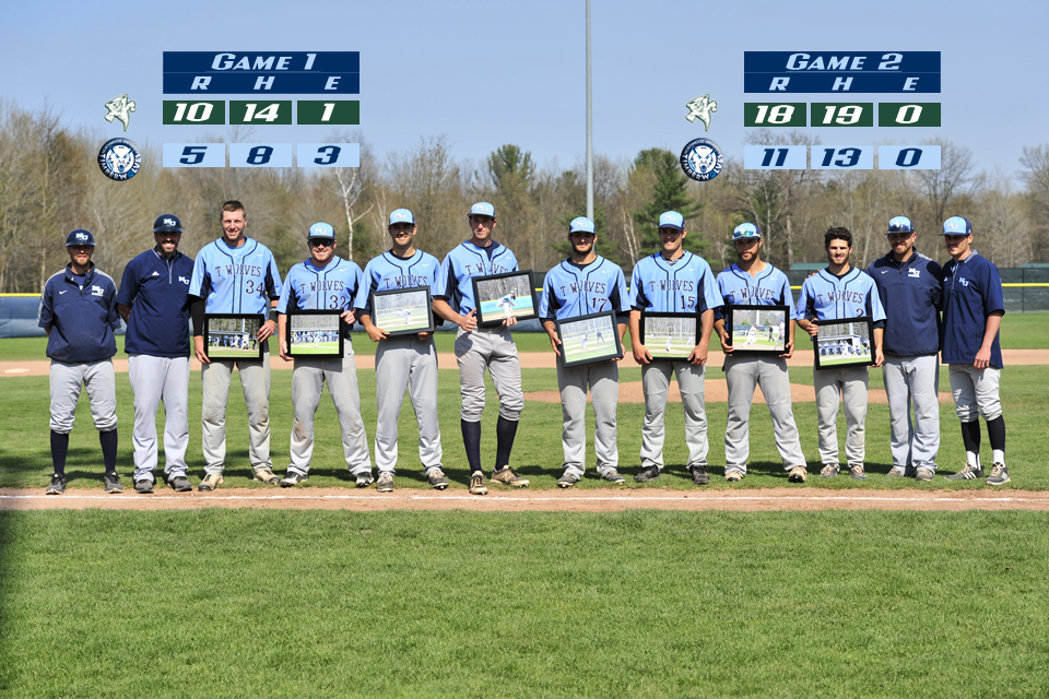 Baseball Ends Season With Pair of Losses To Lake Erie