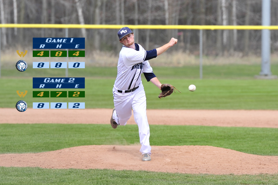 Baseball Wins Pair Of 8-4 Contests Over Wayne State