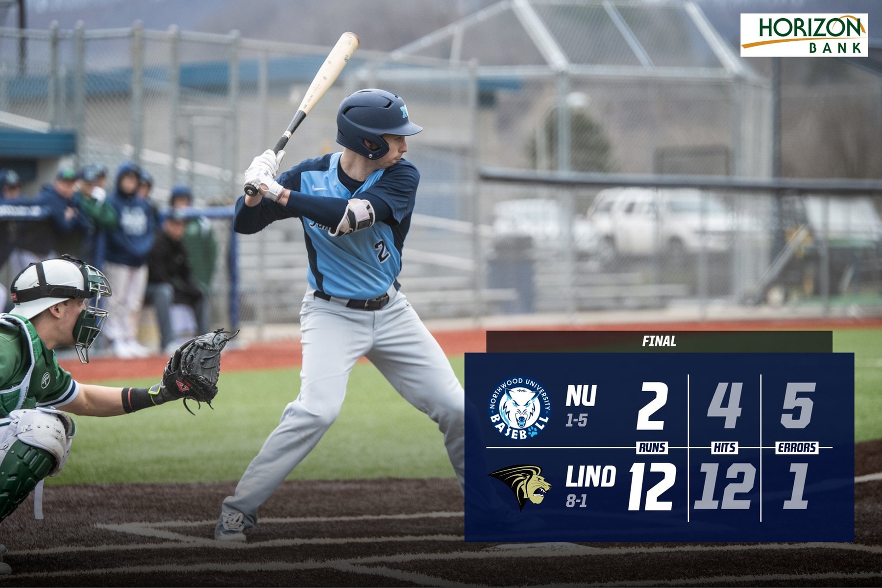 Baseball Drops 12-2 Contest At Lindenwood