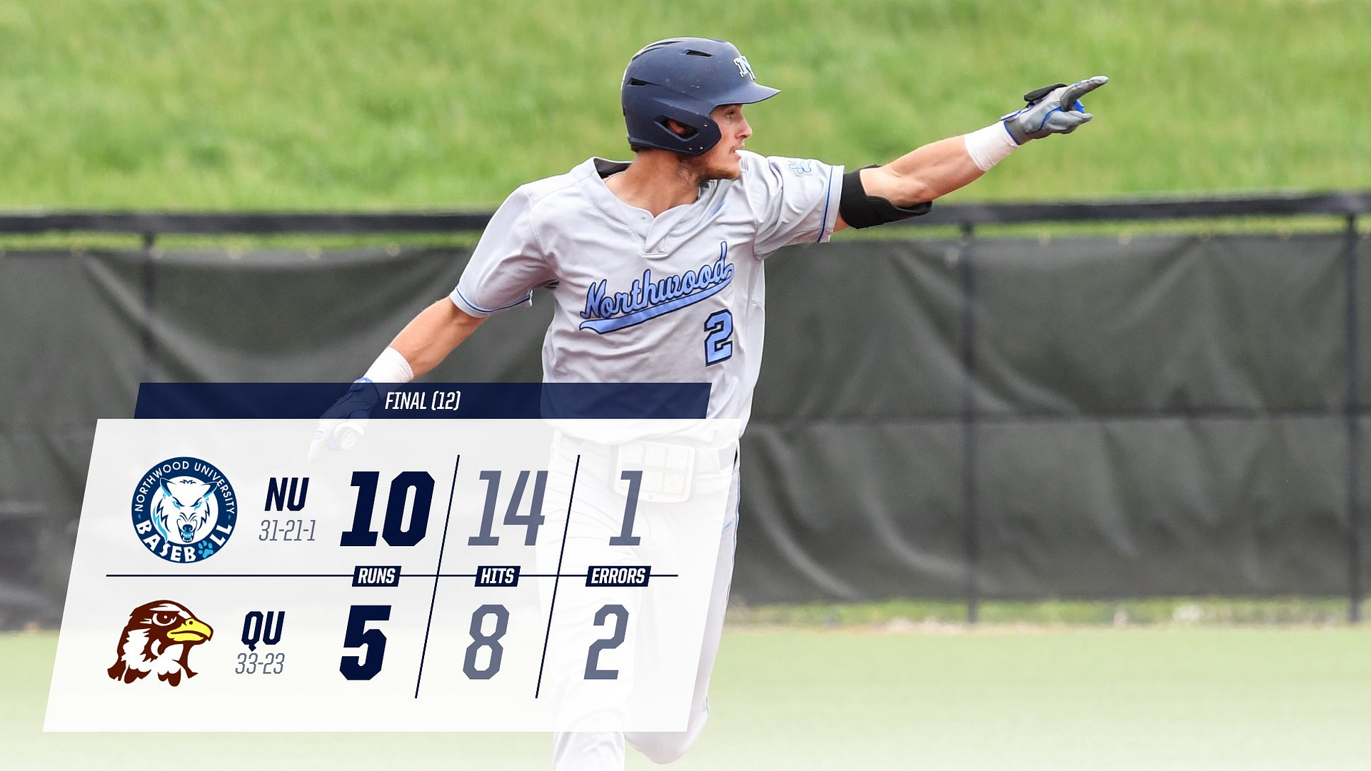 Baseball Earns Dramatic 10-5 Comeback Win In Extra Innings Over Quincy