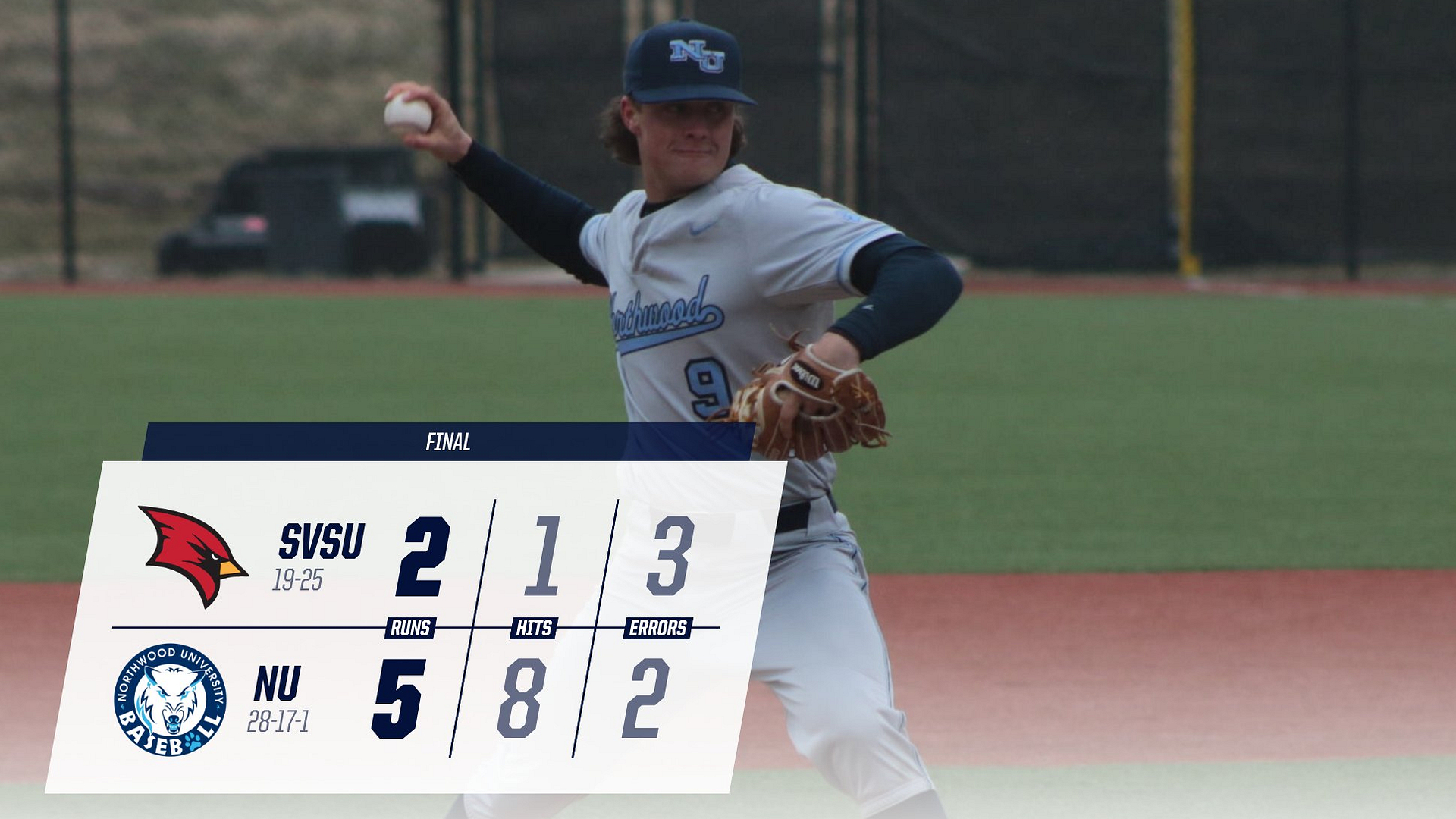 Baseball Defeats SVSU 5-2
