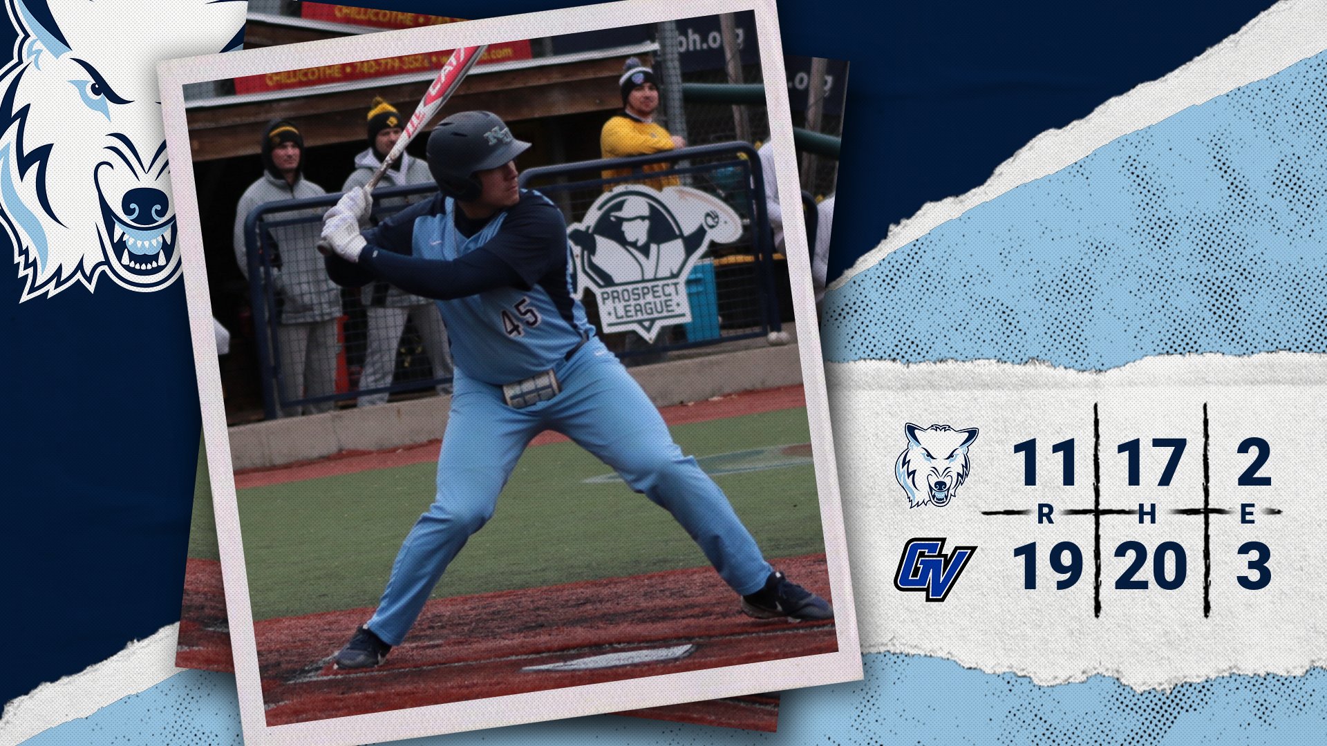 Baseball Falls At Grand Valley State 19-11