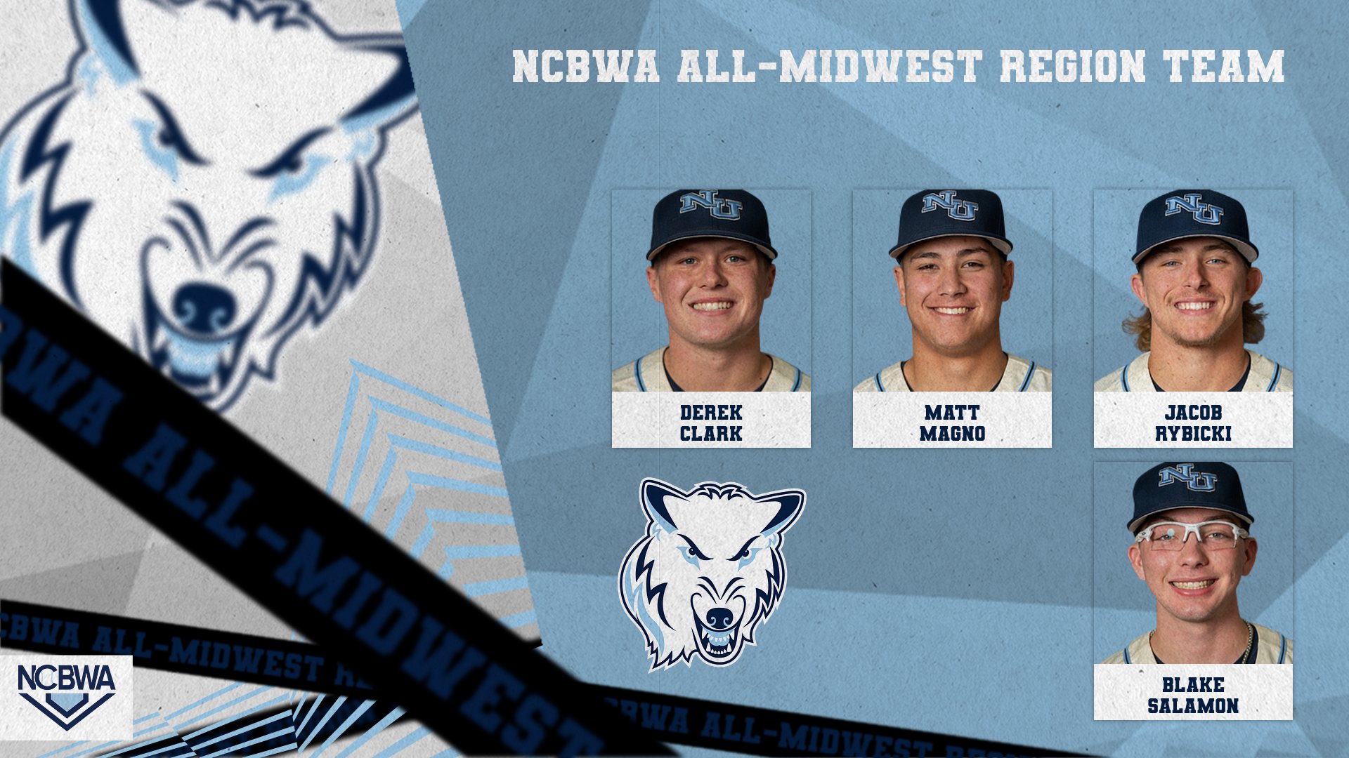 Baseball Places Four On NCBWA All-Midwest Region Teams
