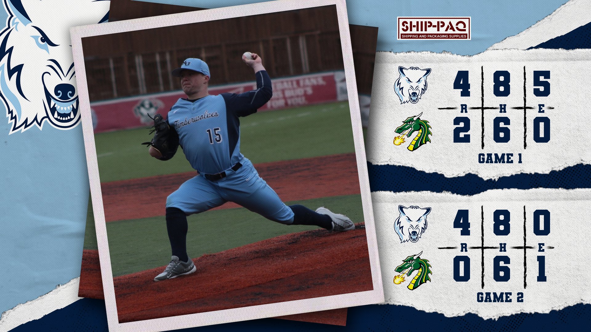 Derek Clark's Record-Breaking Day Leads Baseball To Sweep At Tiffin