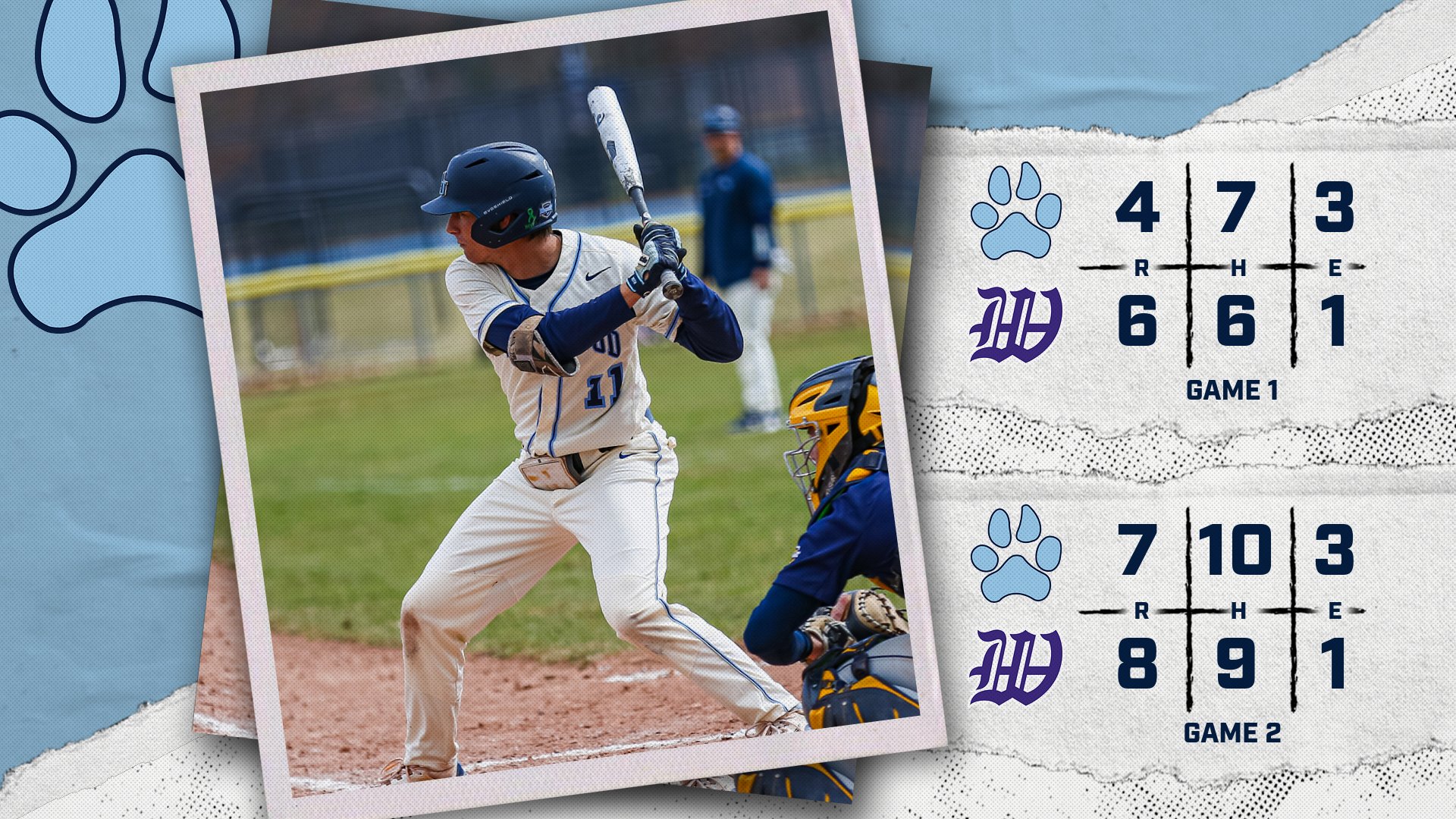 Baseball Drops Pair At Kentucky Wesleyan