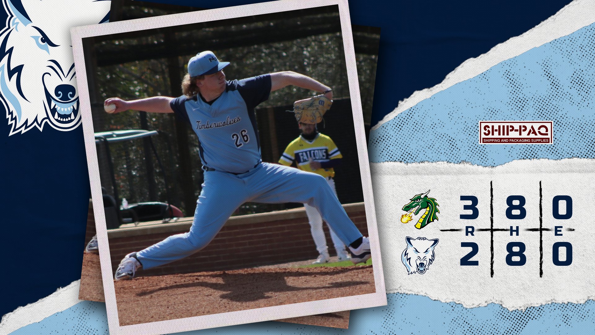 Baseball Opens G-MAC Tournament With 3-2 Loss To Tiffin