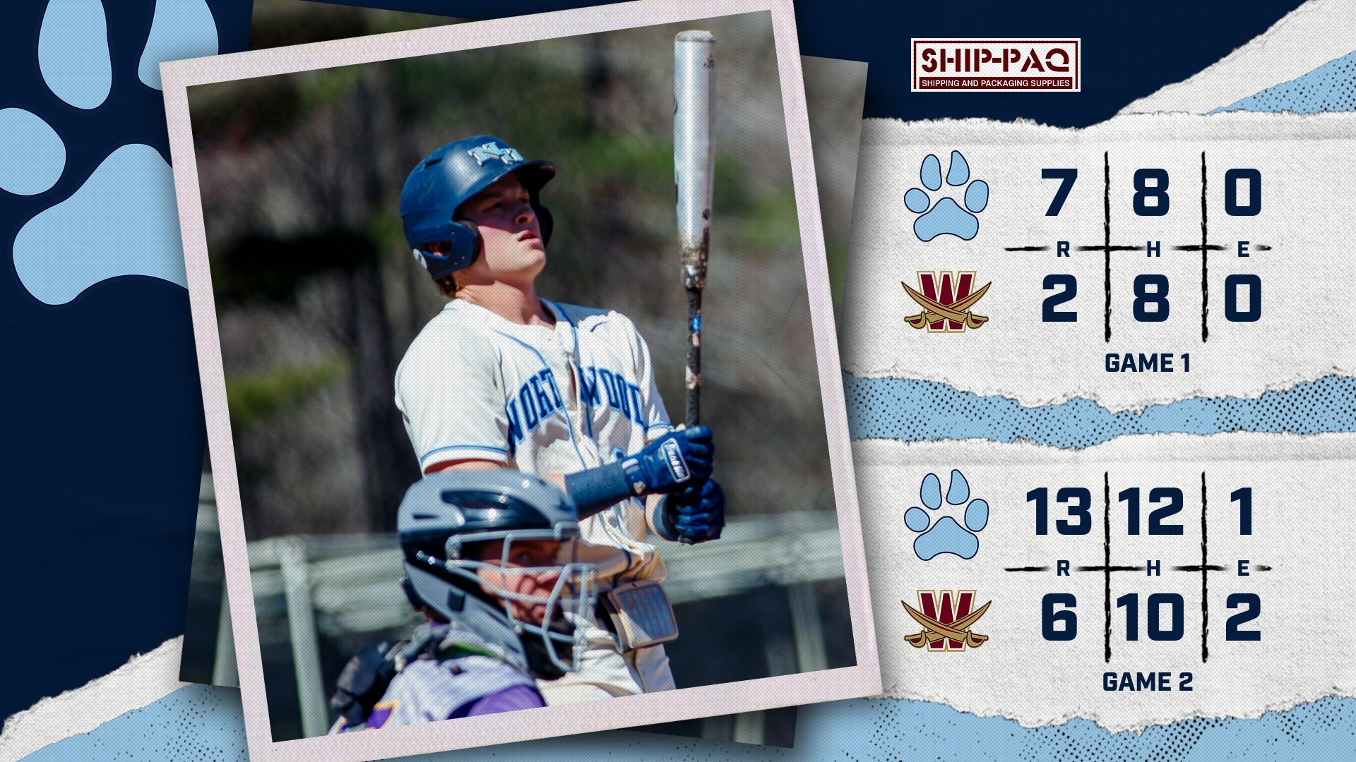 Baseball Takes Series At Walsh With Sunday Doubleheader Sweep
