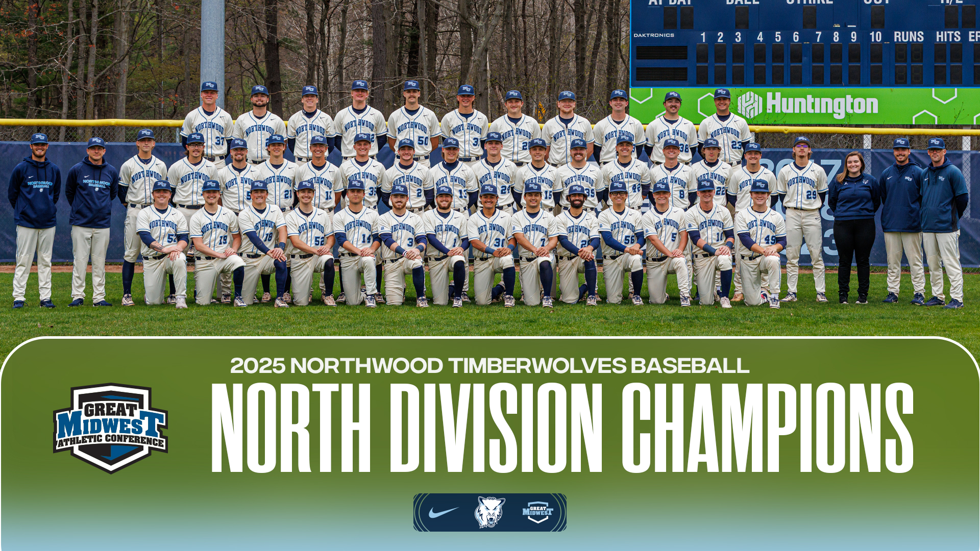 G-MAC CHAMPIONS!!!!! Baseball Earns North Division Title