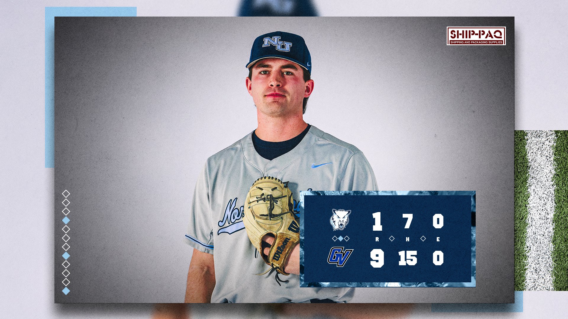 Baseball Loses At Grand Valley State 9-1