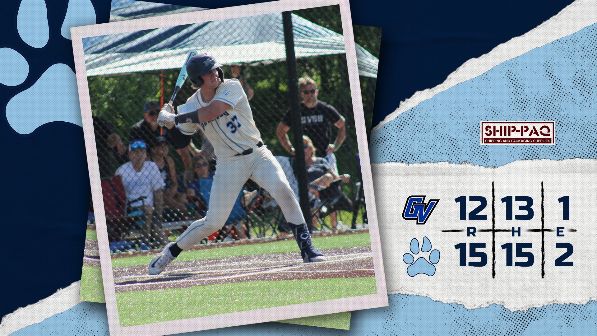 Baseball Earns Dramatic 15-12 Comeback Win Over GVSU At The NCAA Regionals