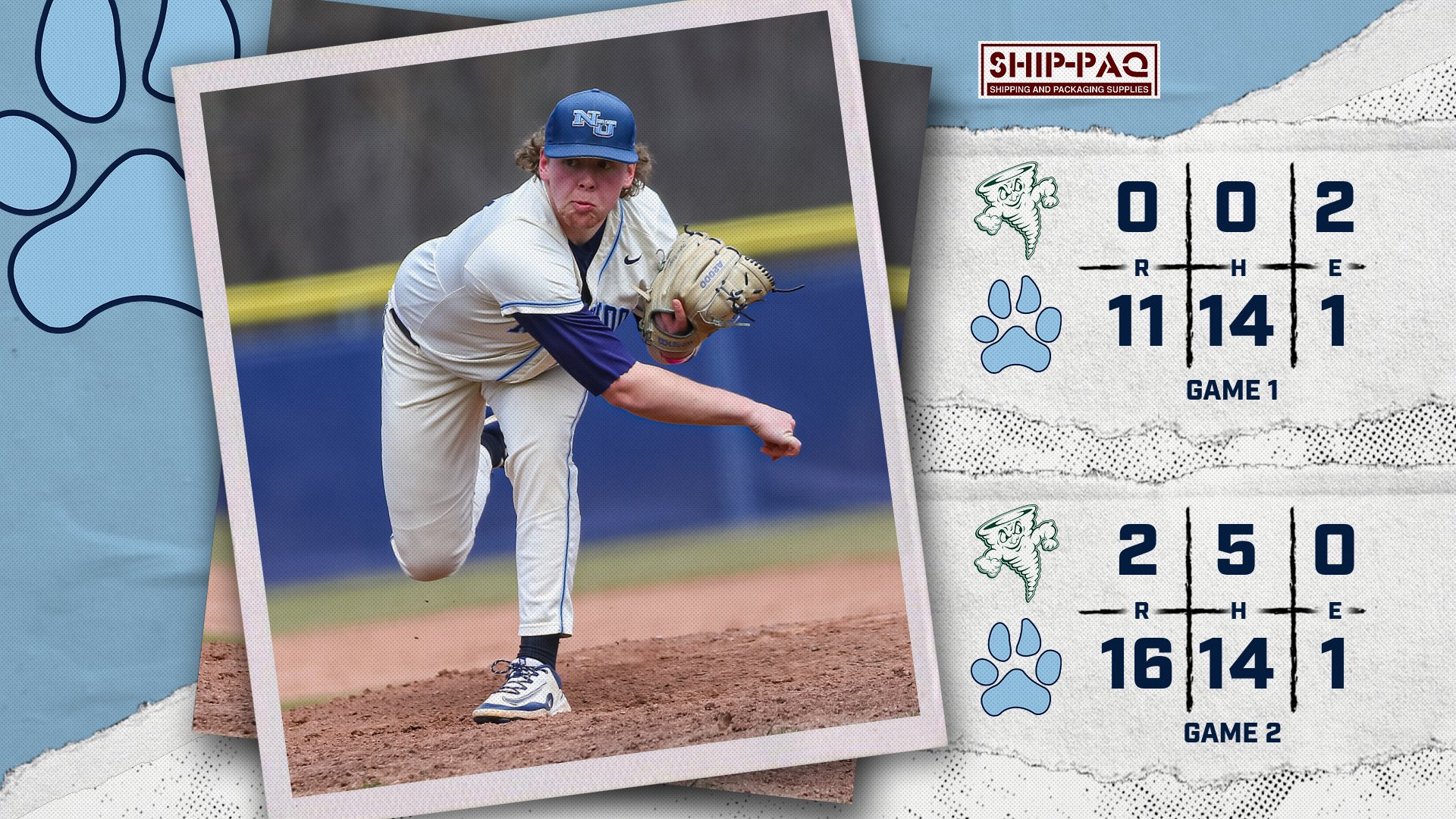 Tyler Sager Tosses No-Hitter As Baseball Extends Win Streak To 19
