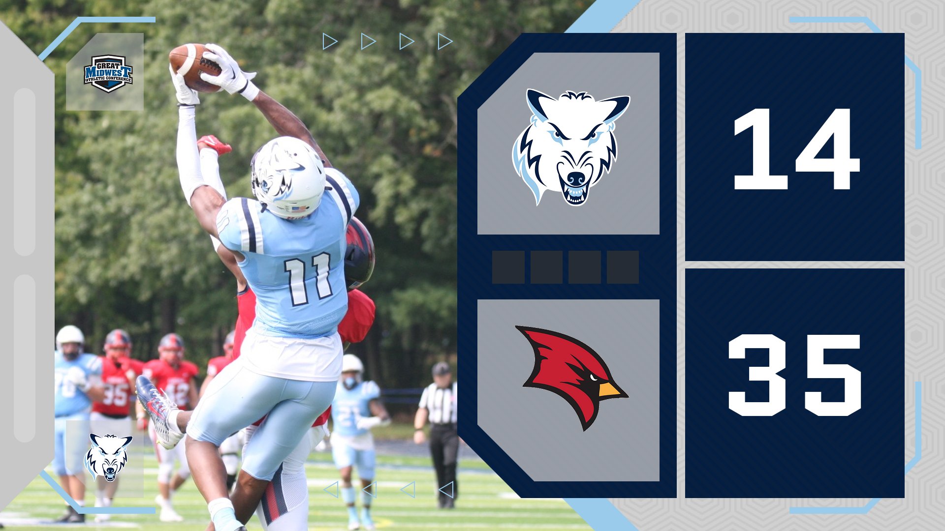 Football Falls To SVSU 35-14