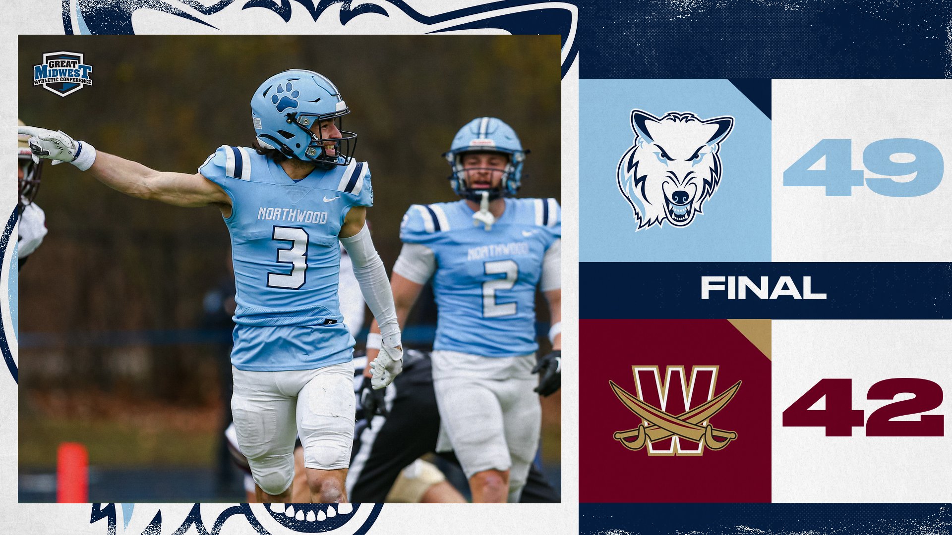 Football Earns Wild 49-42 Win Over Walsh To Conclude The 2024 Season