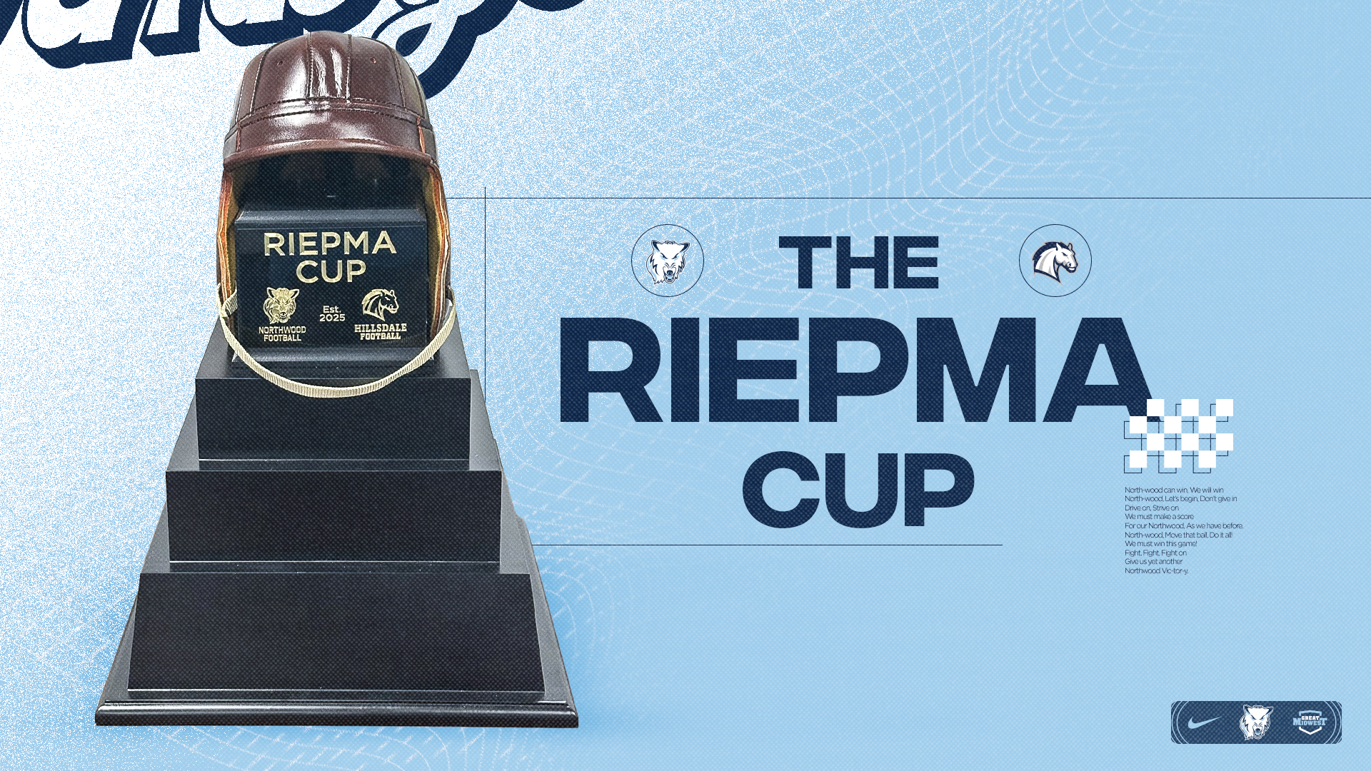 Northwood, Hillsdale Football To Play For The Newly Created Riepma Cup