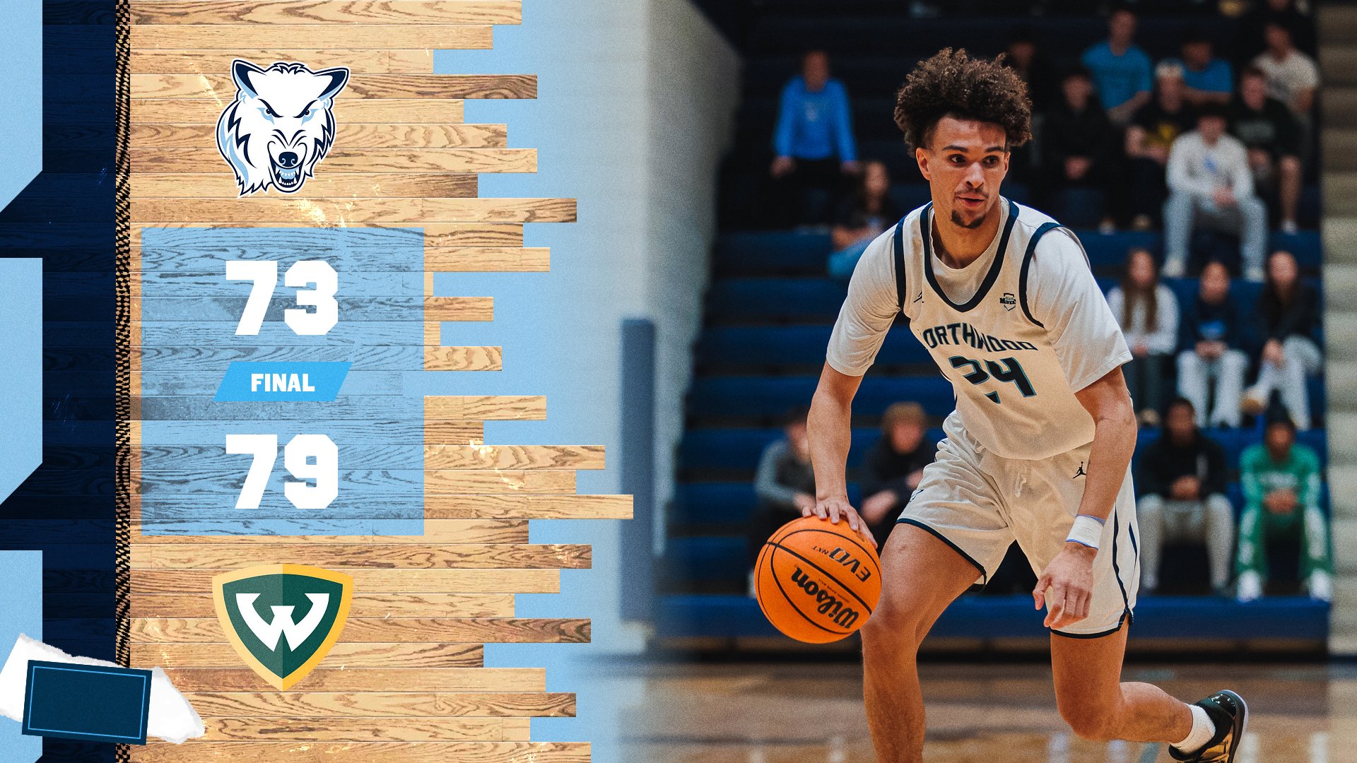 Men's Basketball Drops 79-73 Road Contest At Wayne State