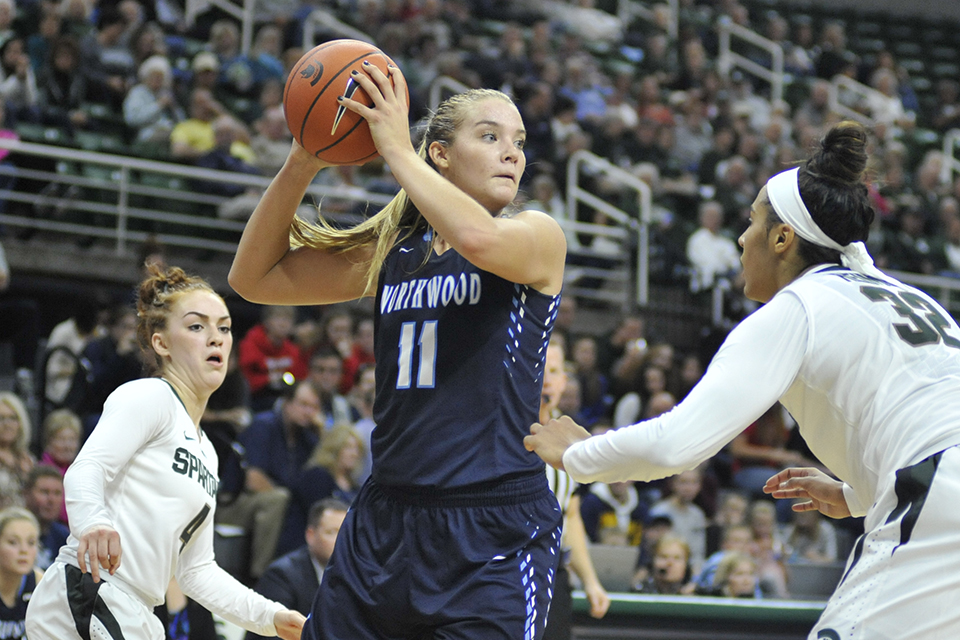 Jordyn Nurenberg earned First Team All-GLIAC honors for the second straight season