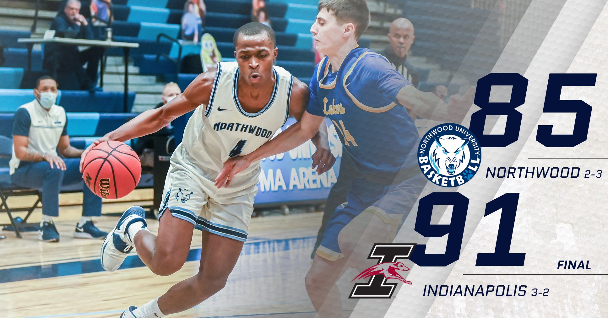 Men's Basketball Falls 91-85 At Indianapolis