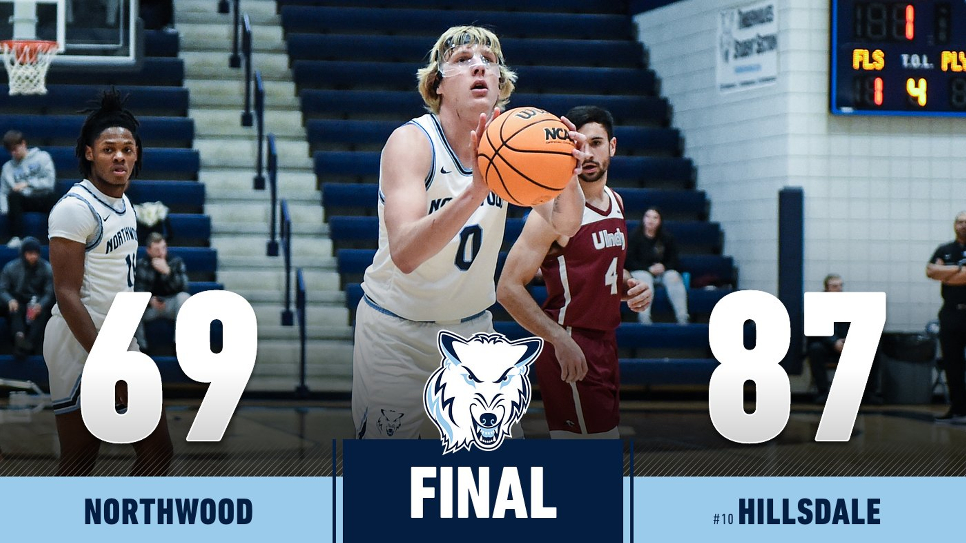 Men's Basketball Loses At No. 10 Hillsdale 87-69
