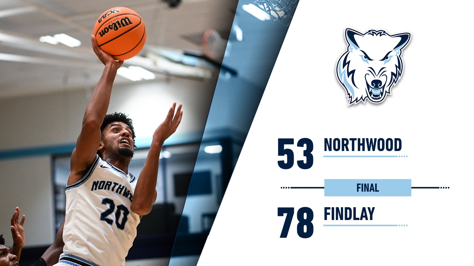 Men's Basketball Loses At Findlay 78-53