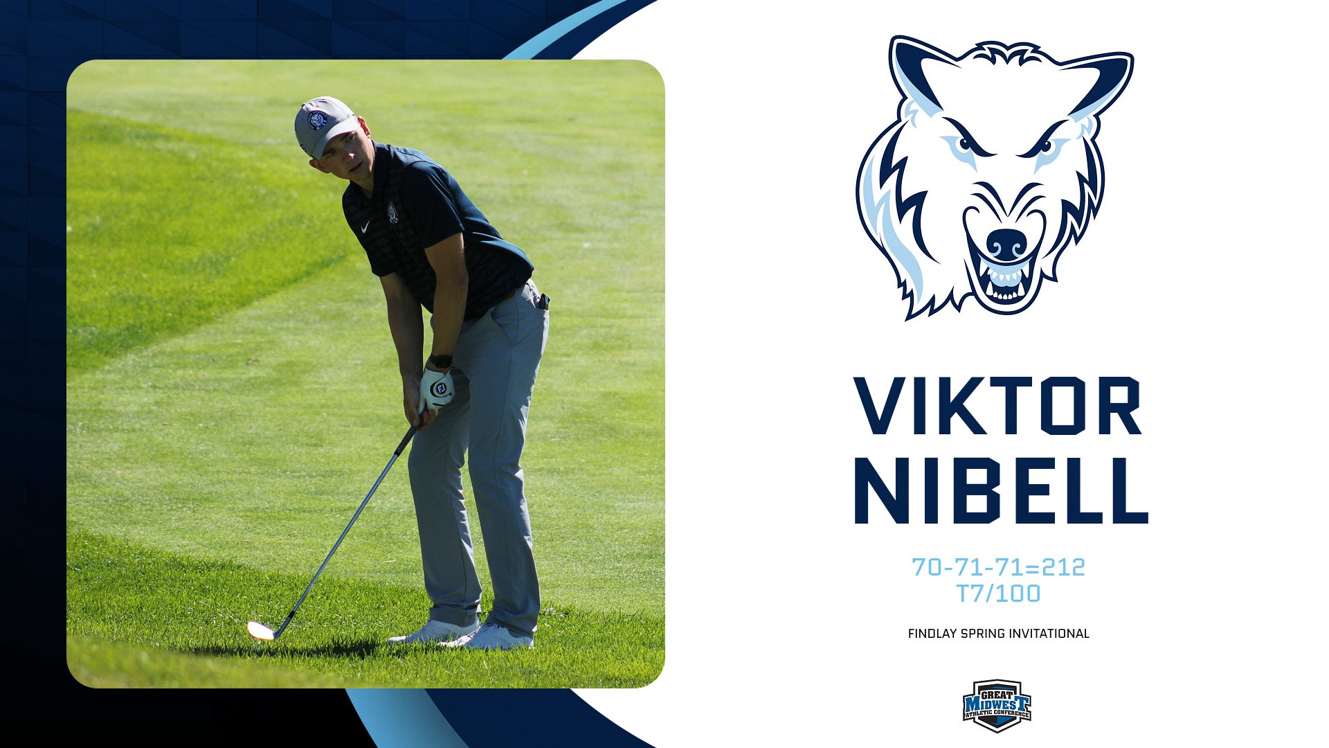 Men's Golf Places 6th At Findlay Spring Invite