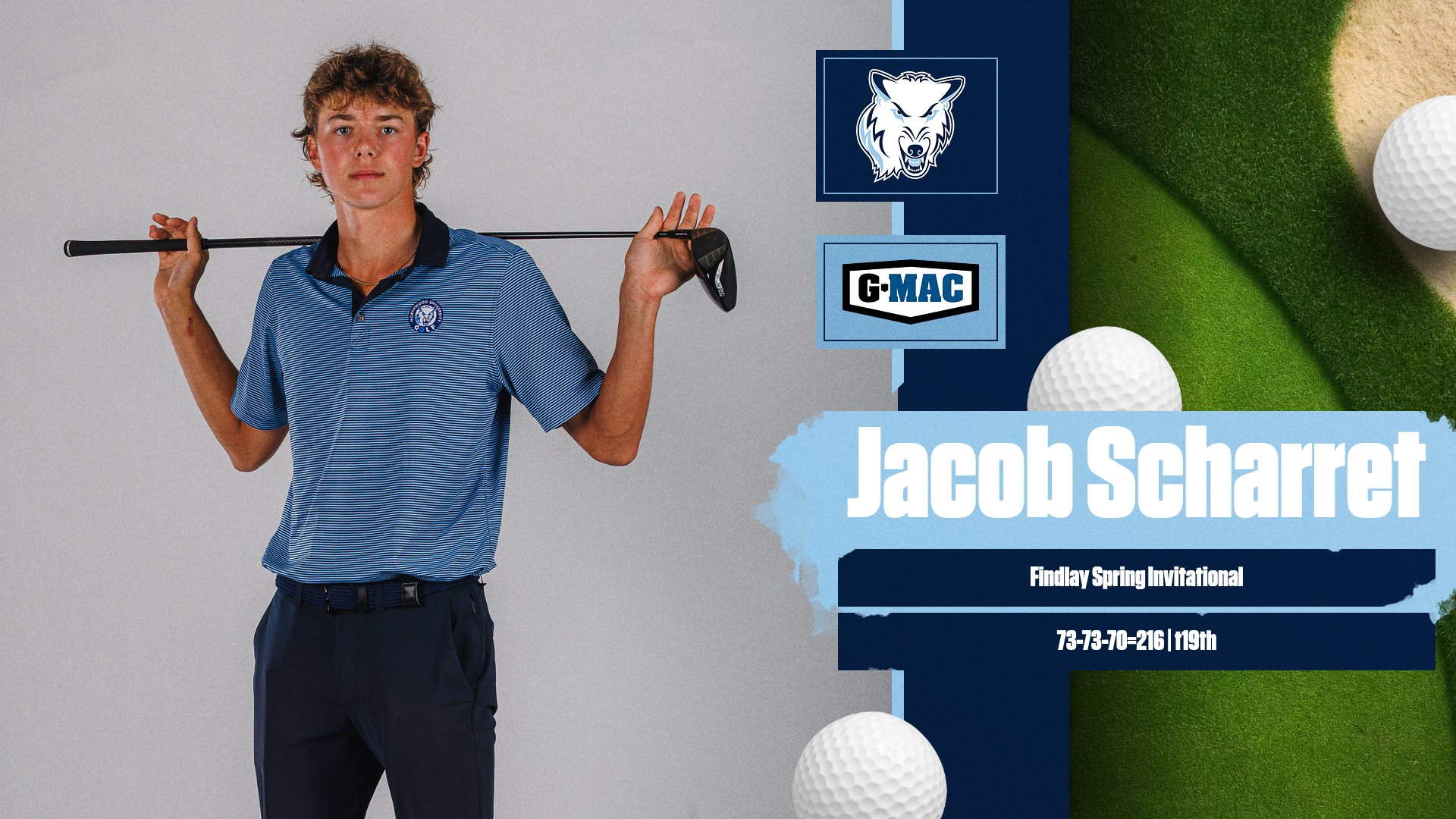 Men's Golf Competes At Findlay Invitational
