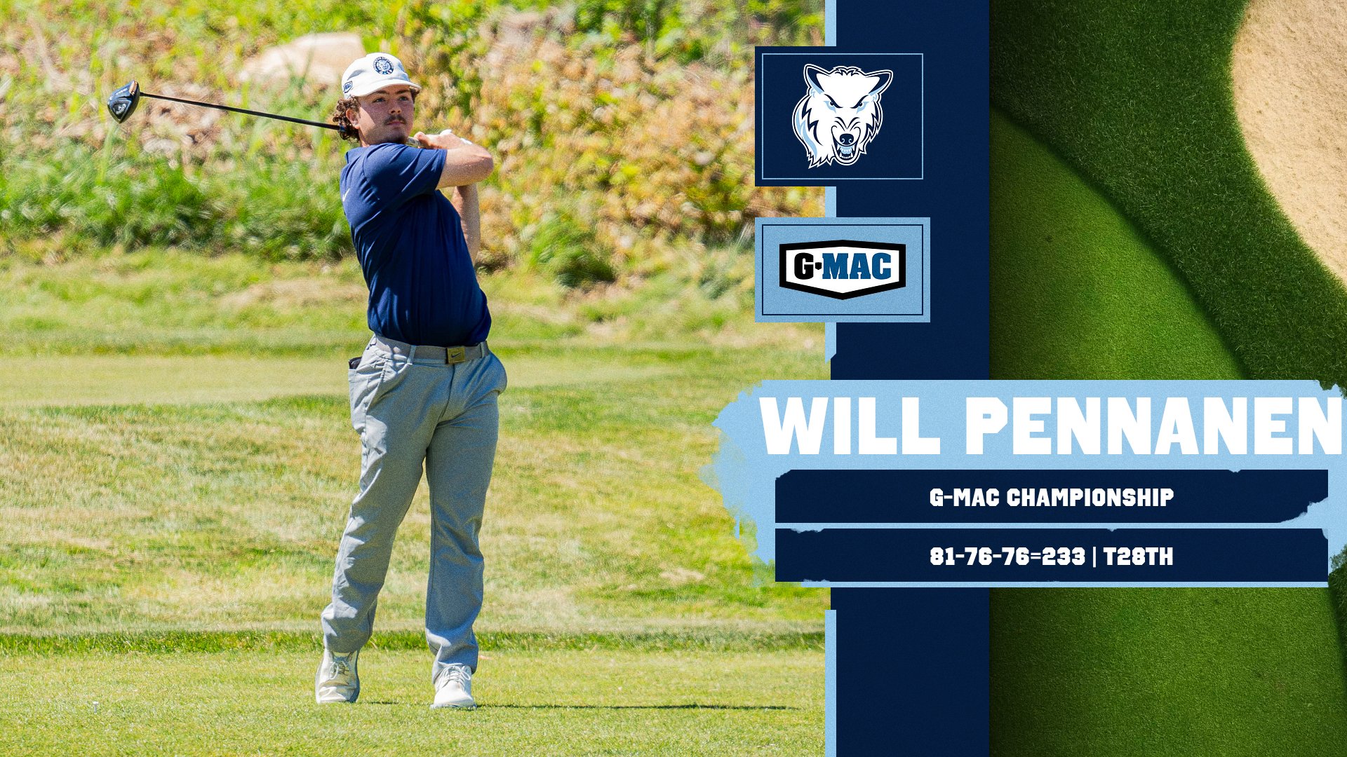 Men's Golf Finishes Ninth At G-MAC Championship