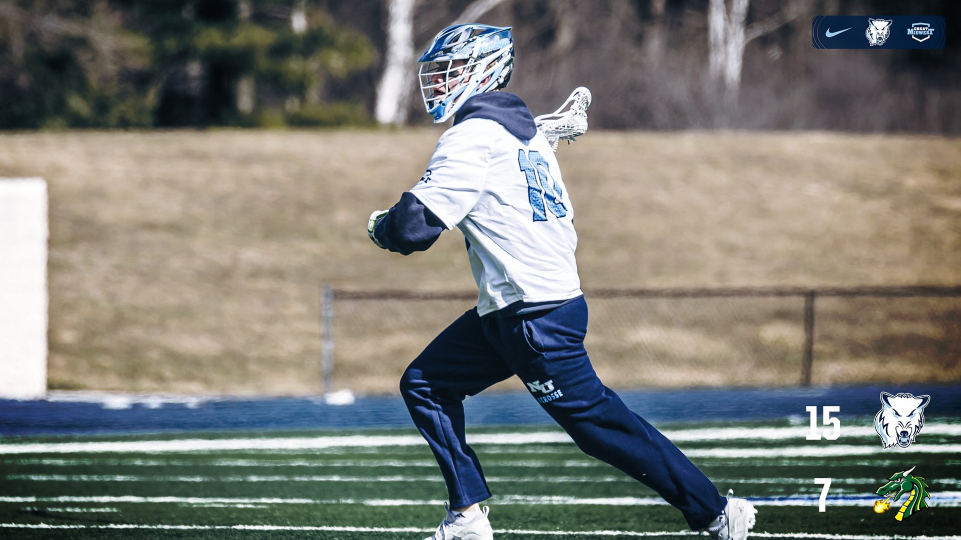 Men&rsquo;s Lacrosse Earns Home Win Over Tiffin, 15-7