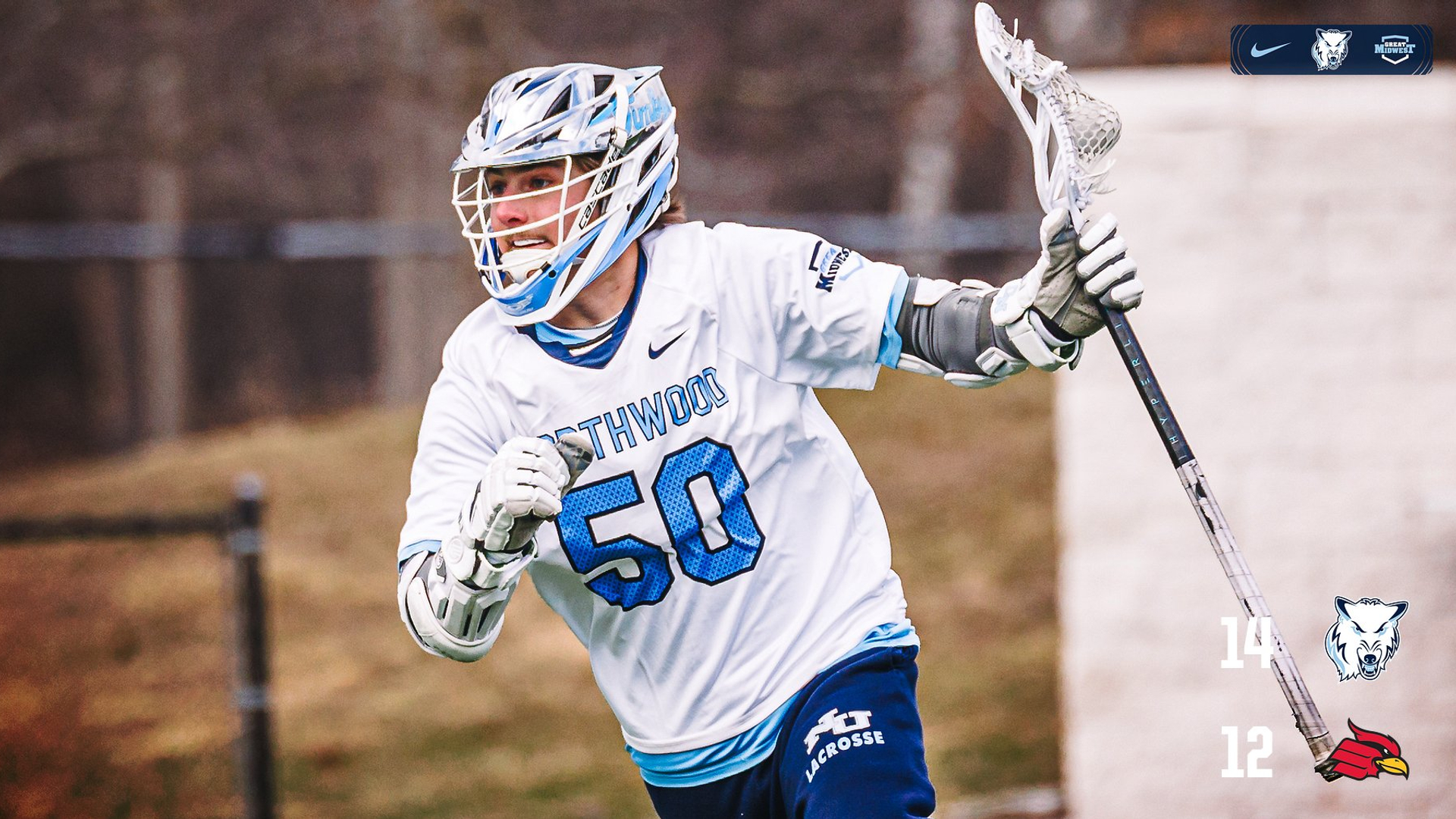 Men's Lacrosse Pulls Out 14-12 Win Over Wheeling