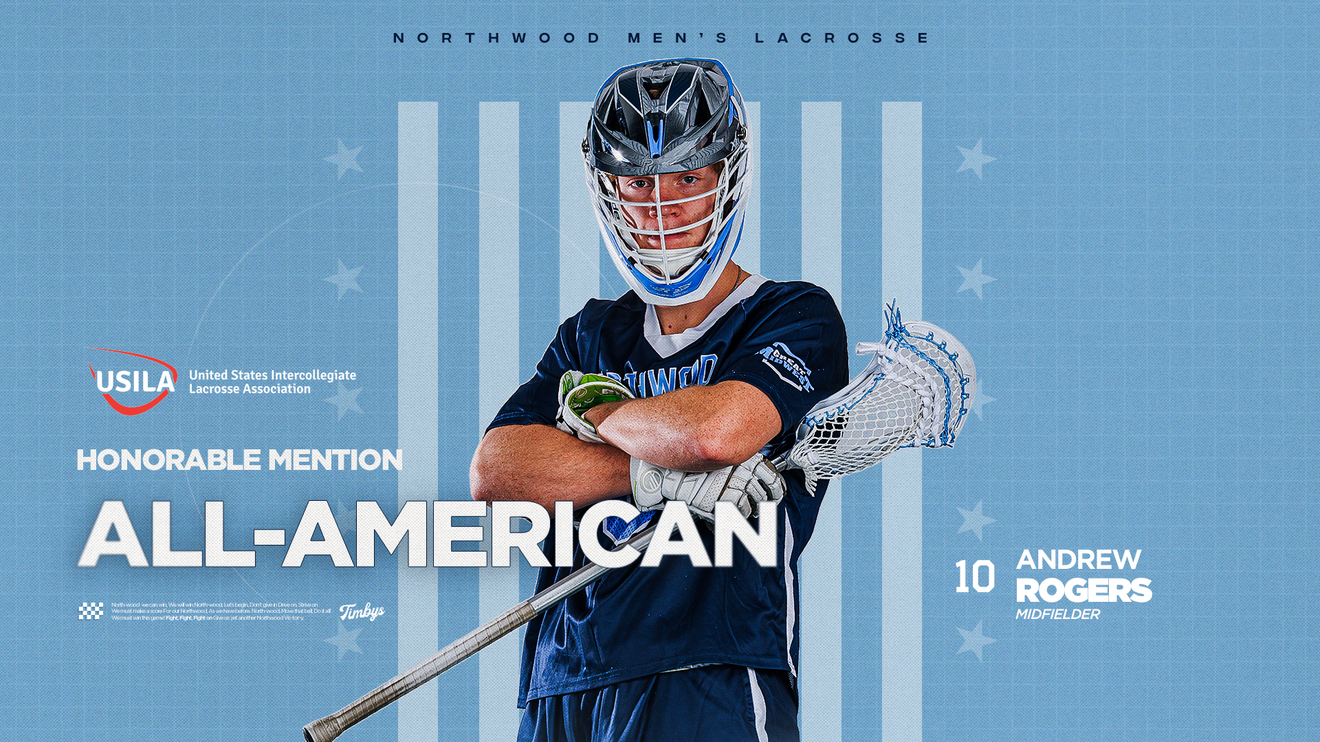 Andrew Rogers Lands USILA Honorable Mention All-America Recognition