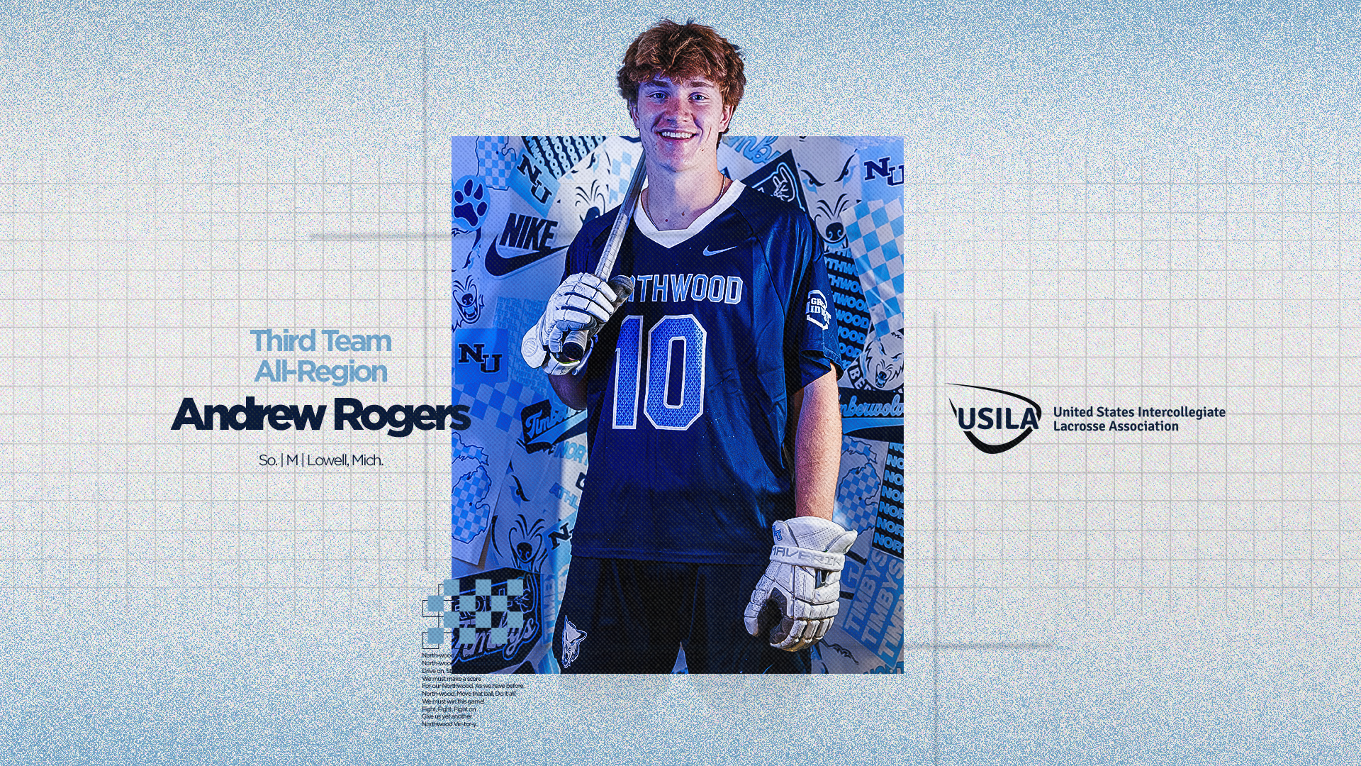 Rogers Becomes First USILA All-Region Honoree Since Reestablishment