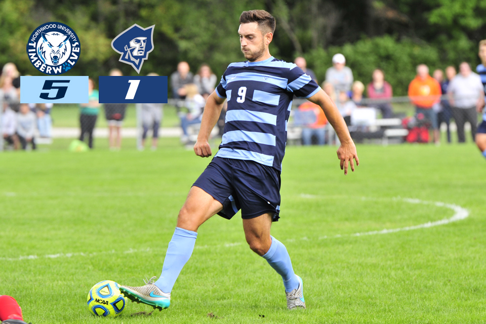 No. 11 Men's Soccer Defeats Malone 5-1