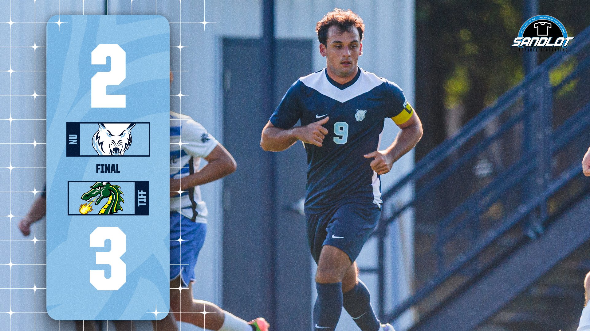 Men's Soccer Falls Late to Tiffin On The Road