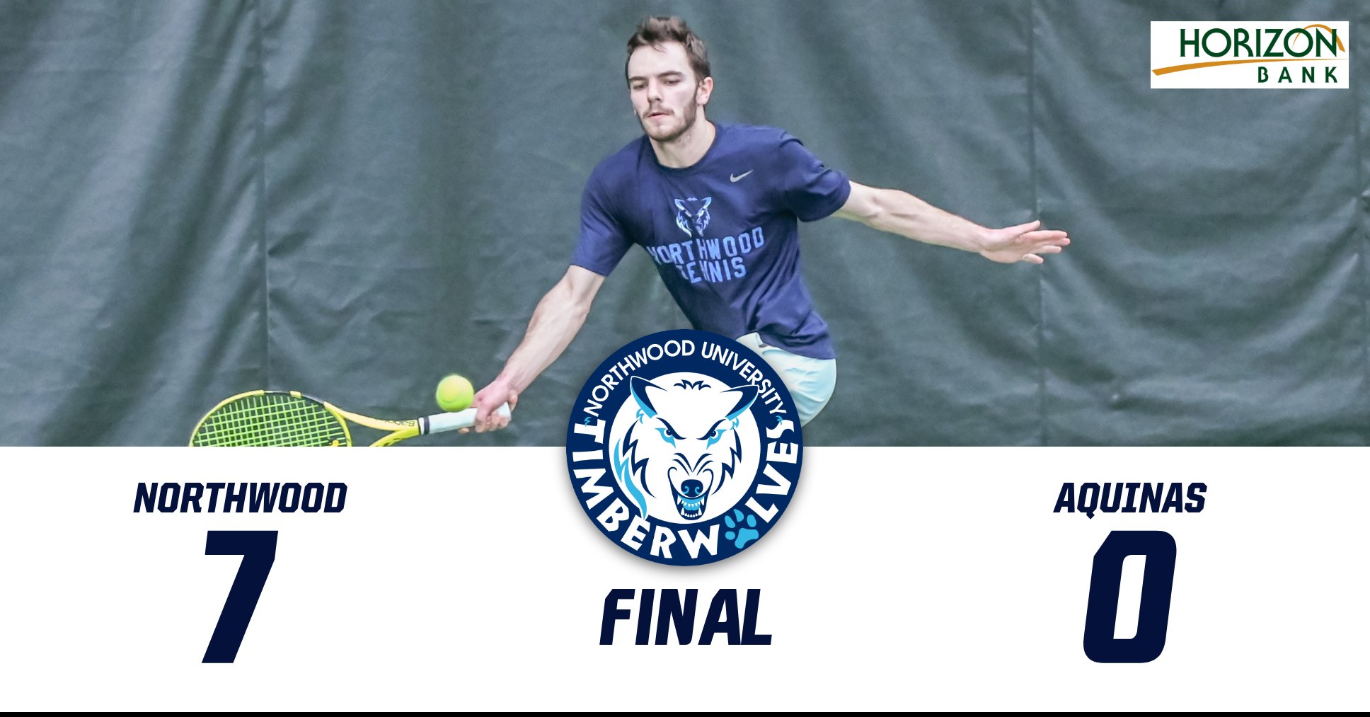 Men's Tennis Downs Aquinas 7-0