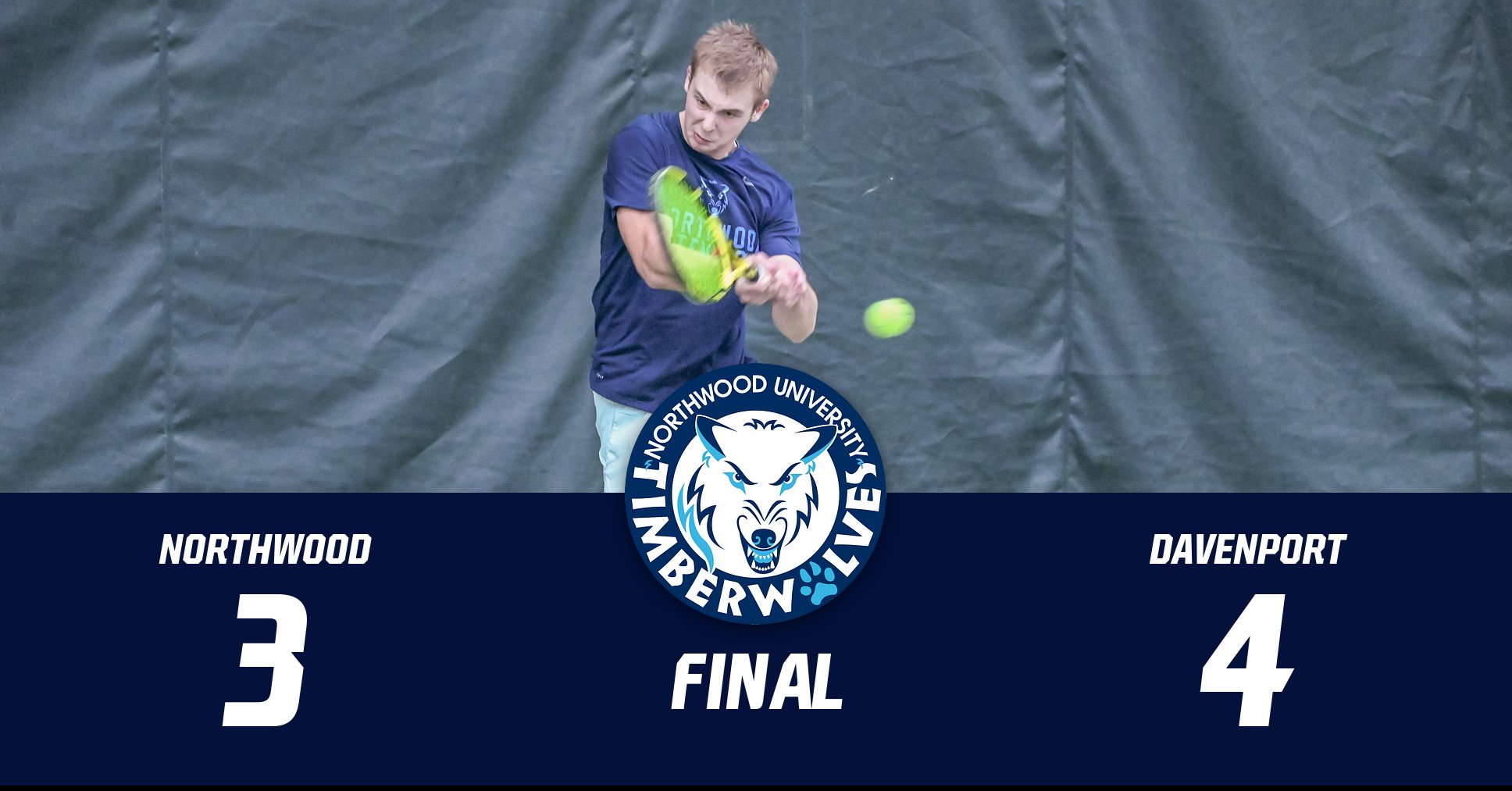 Men's Tennis Falls At Davenport 4-3