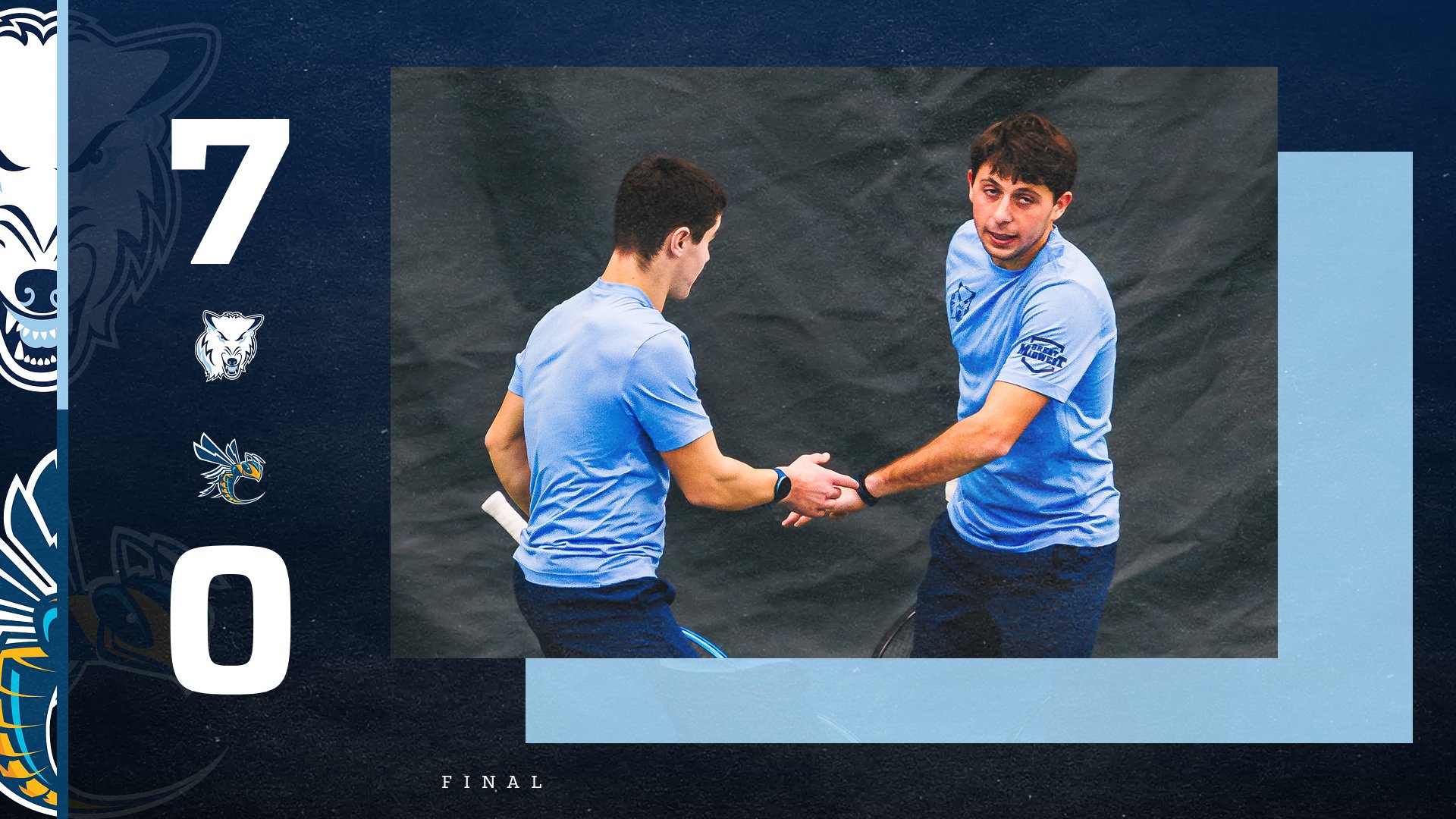 Men's Tennis Sweeps Cedarville 7-0