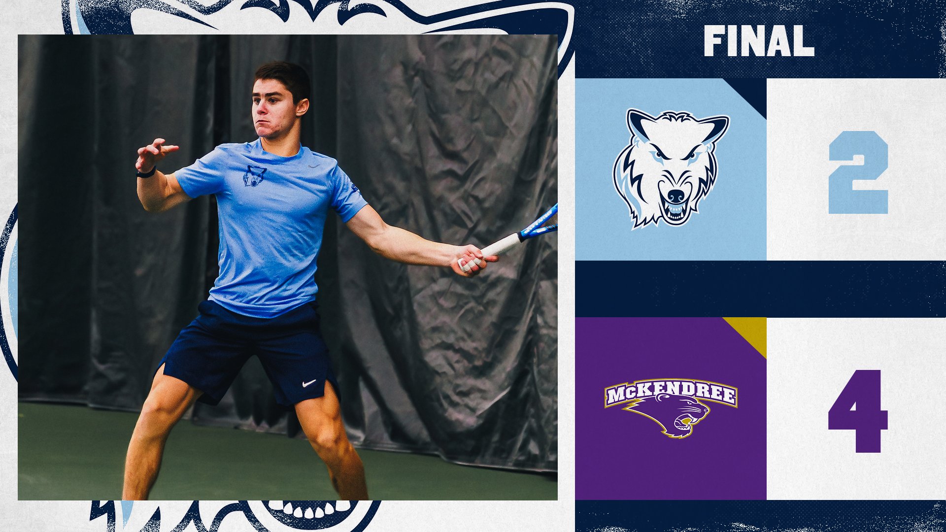 Men's Tennis Loses At McKendree 4-2