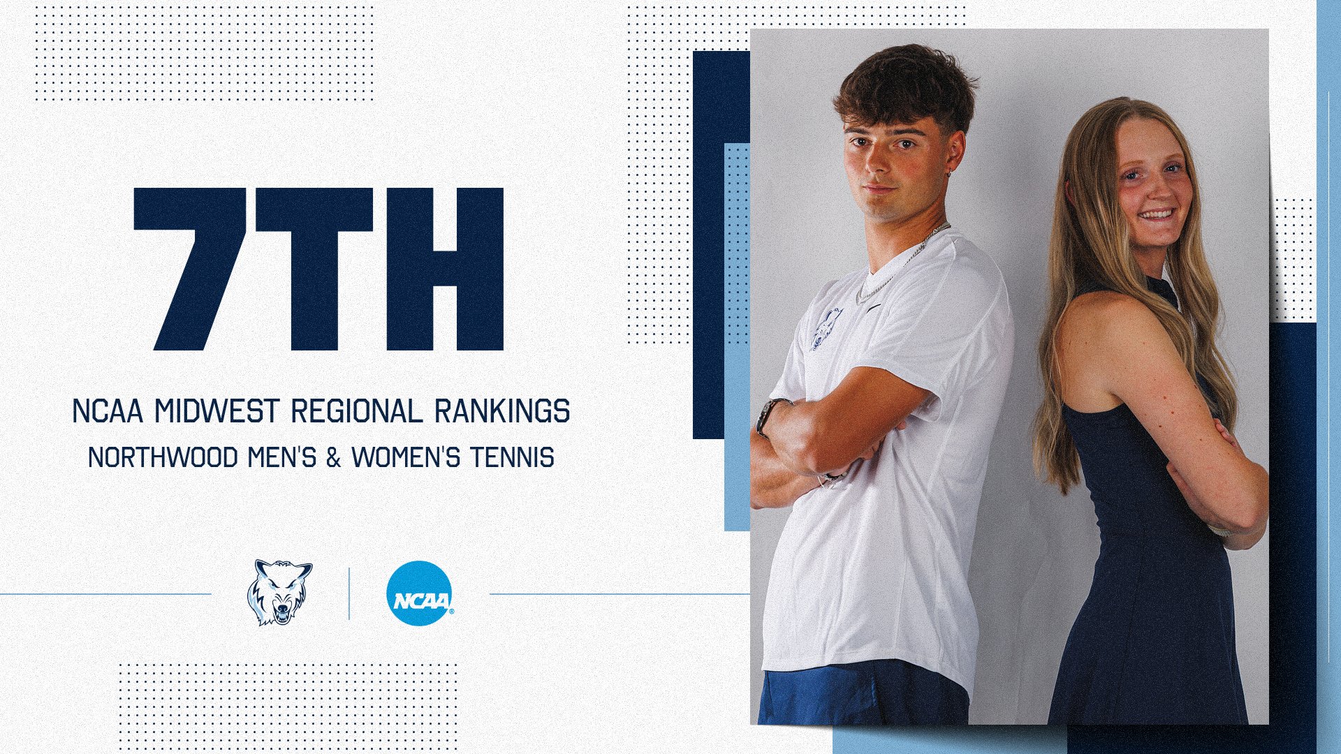 Men's and Women's Tennis Each Ranked Seventh In Midwest Regional Rankings