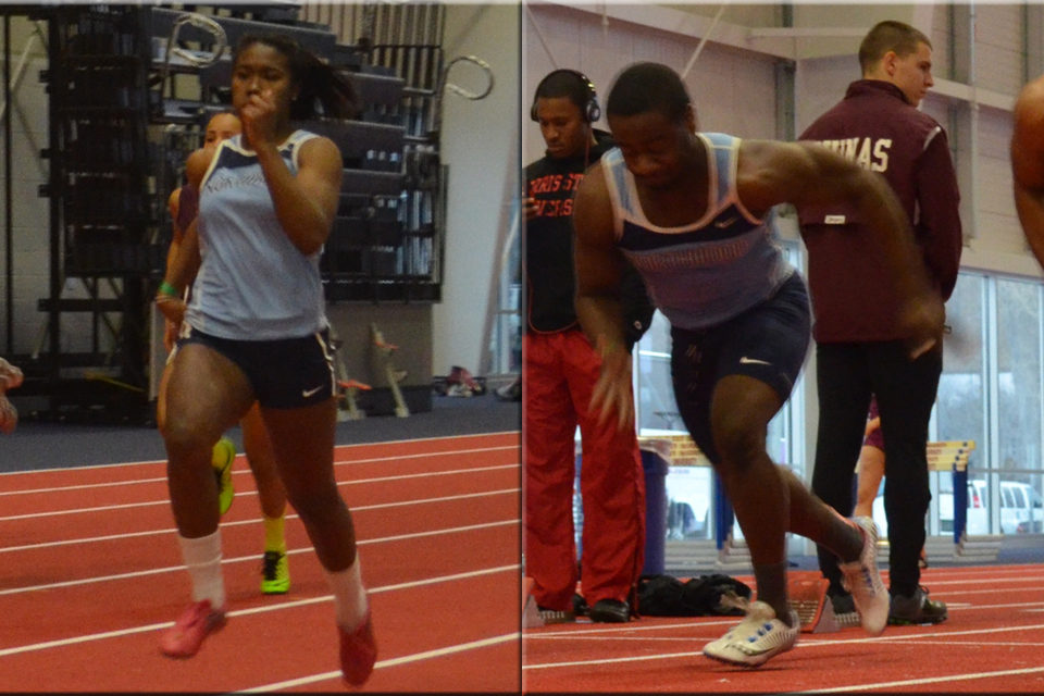 Indoor Track & Field Teams Traveled To Hillsdale's "Wide Track" Classic