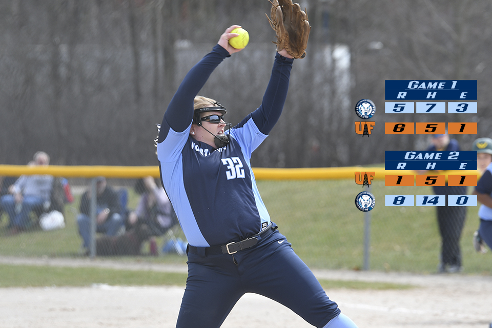 Makenzie Norton allowed one run in a 8-1 complete game victory in the nightcap