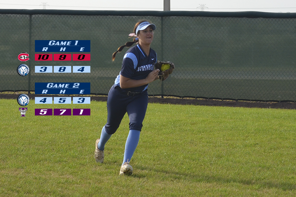 Sydni Pauley hit home runs in each game today for the Timberwolves