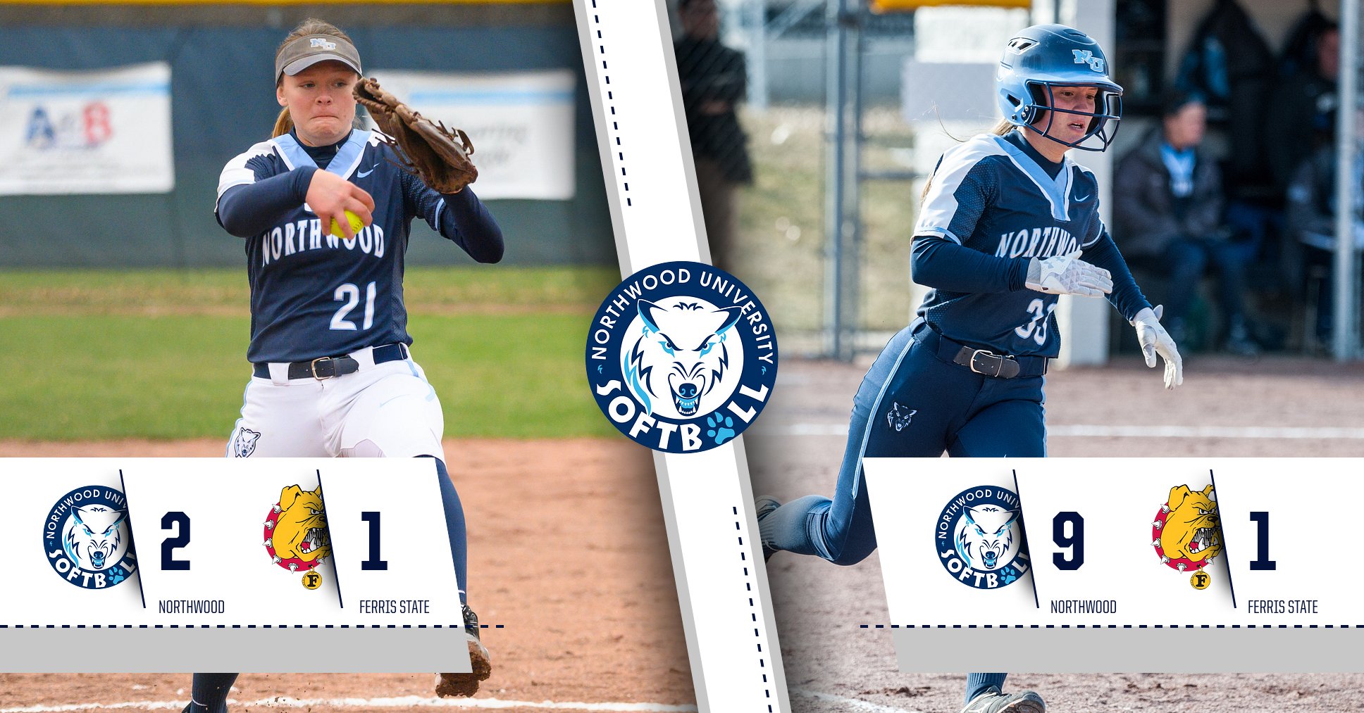 Softball Takes Pair Versus Ferris State