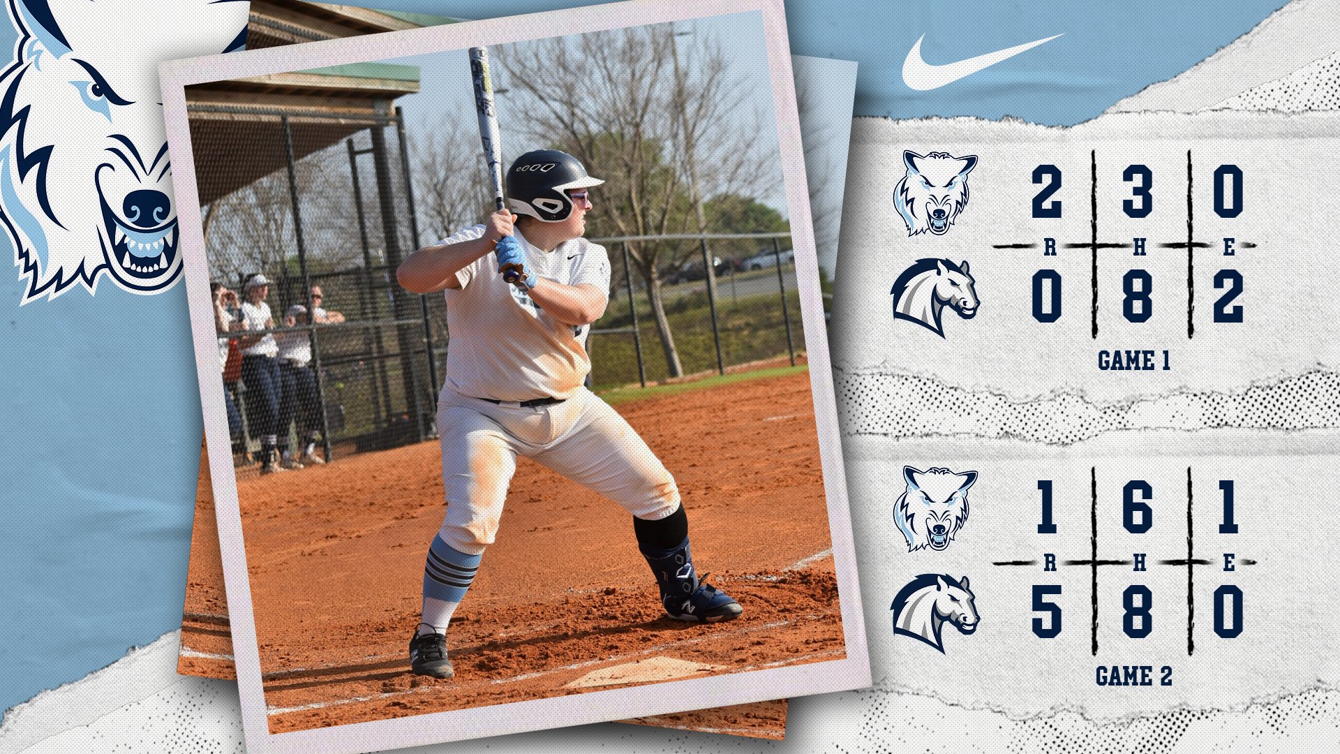 Softball Splits Series At Hillsdale