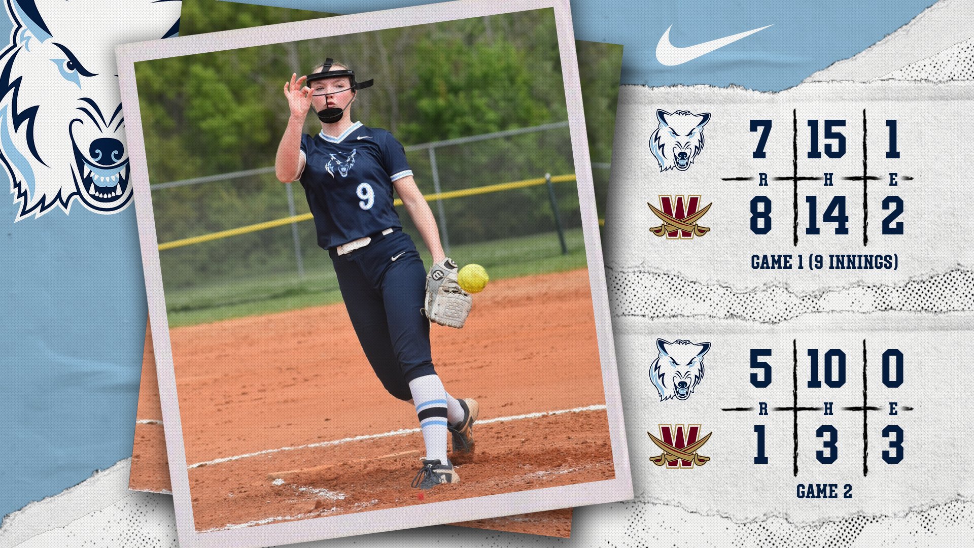 Softball Splits Series With Walsh In North Canton