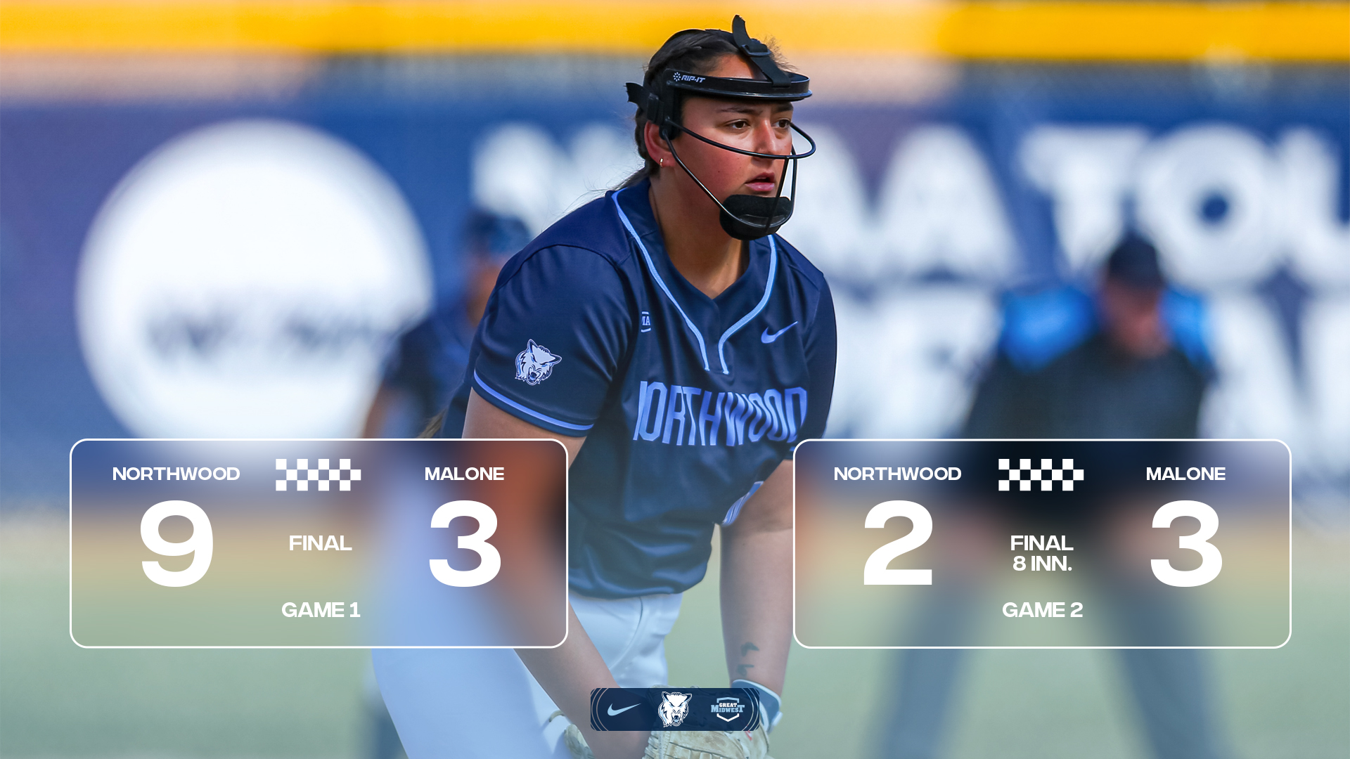 Go-Ahead Home Run Proves Costly As Softball Takes Split Versus Malone