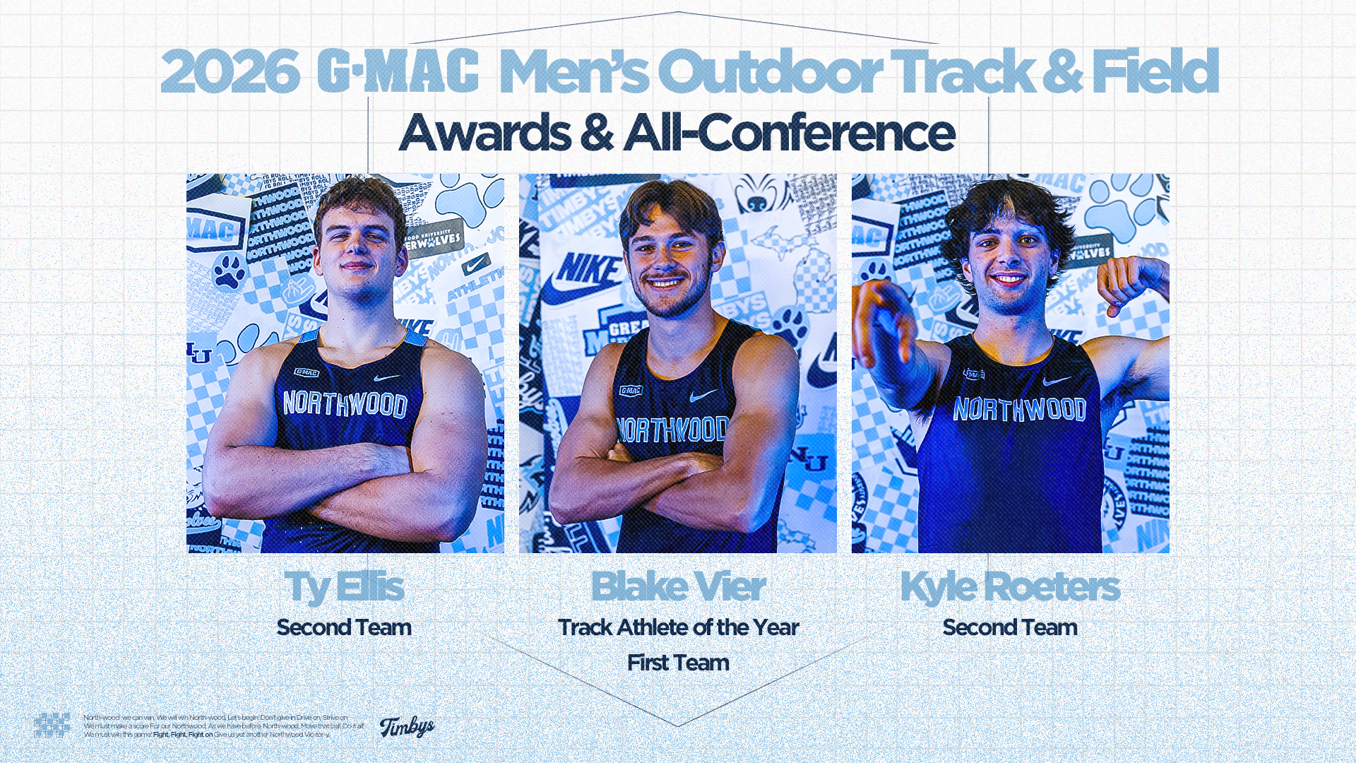 Vier Named G-MAC Track Athlete of the Year; Timberwolves Track &amp; Field Earns Three All-Conference Honors