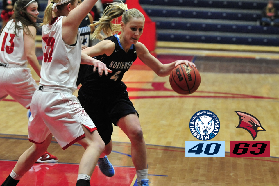 Women's Basketball Loses At SVSU 63-40 In GLIAC Quarterfinals