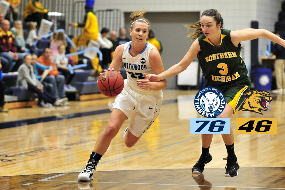 Women's Basketball Earns 76-46 Win Over Northern Michigan