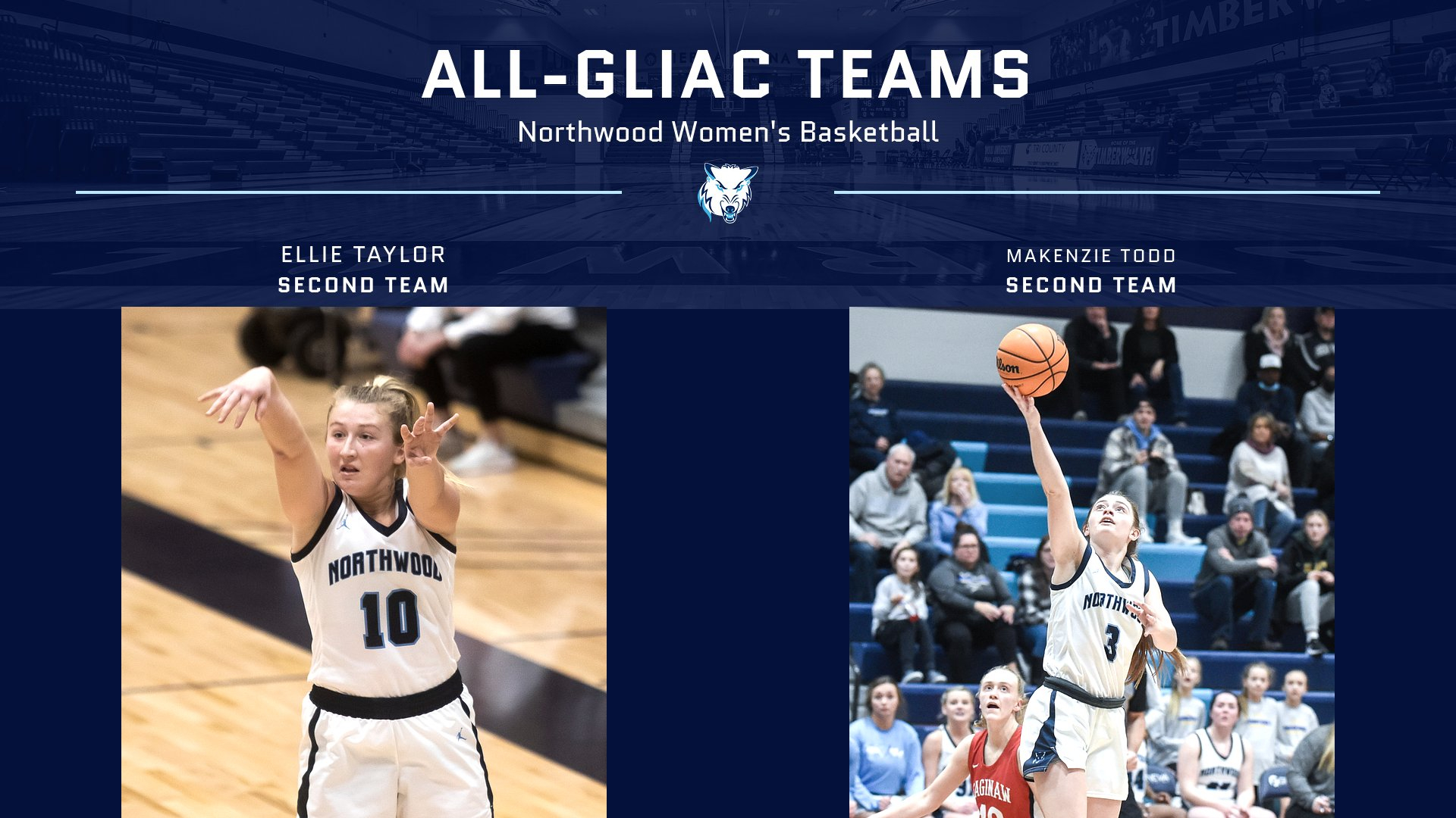 Ellie Taylor & Makenzie Todd Named Second Team All-GLIAC